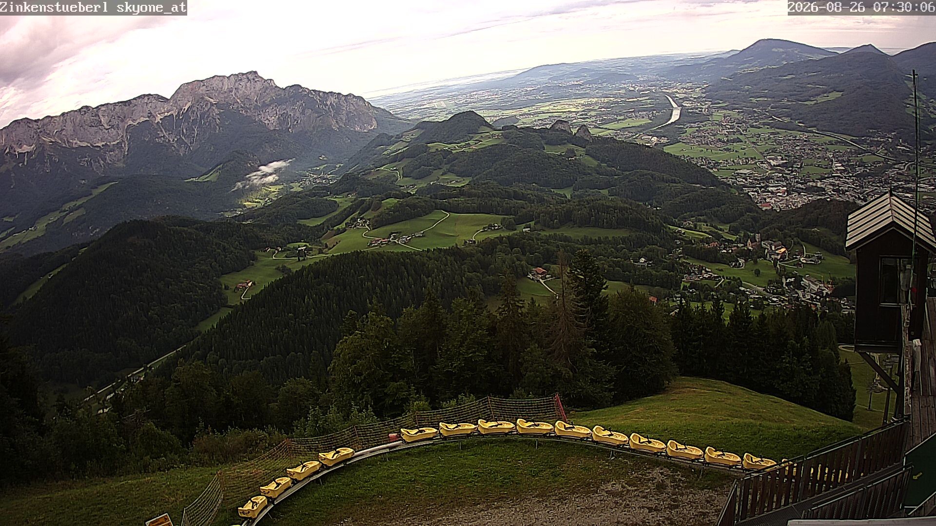 Archiv Foto Webcam Zinkenstüberl Bad Dürrnberg