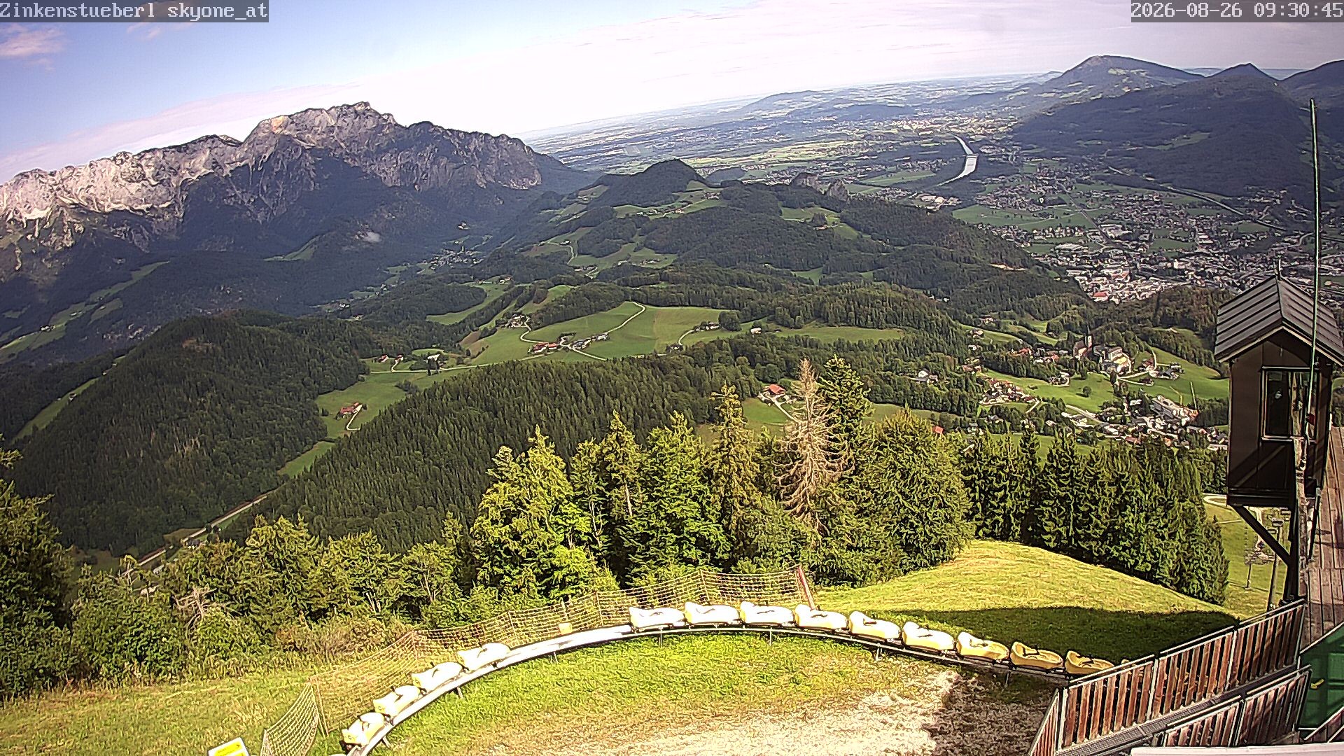 Archiv Foto Webcam Zinkenstüberl Bad Dürrnberg