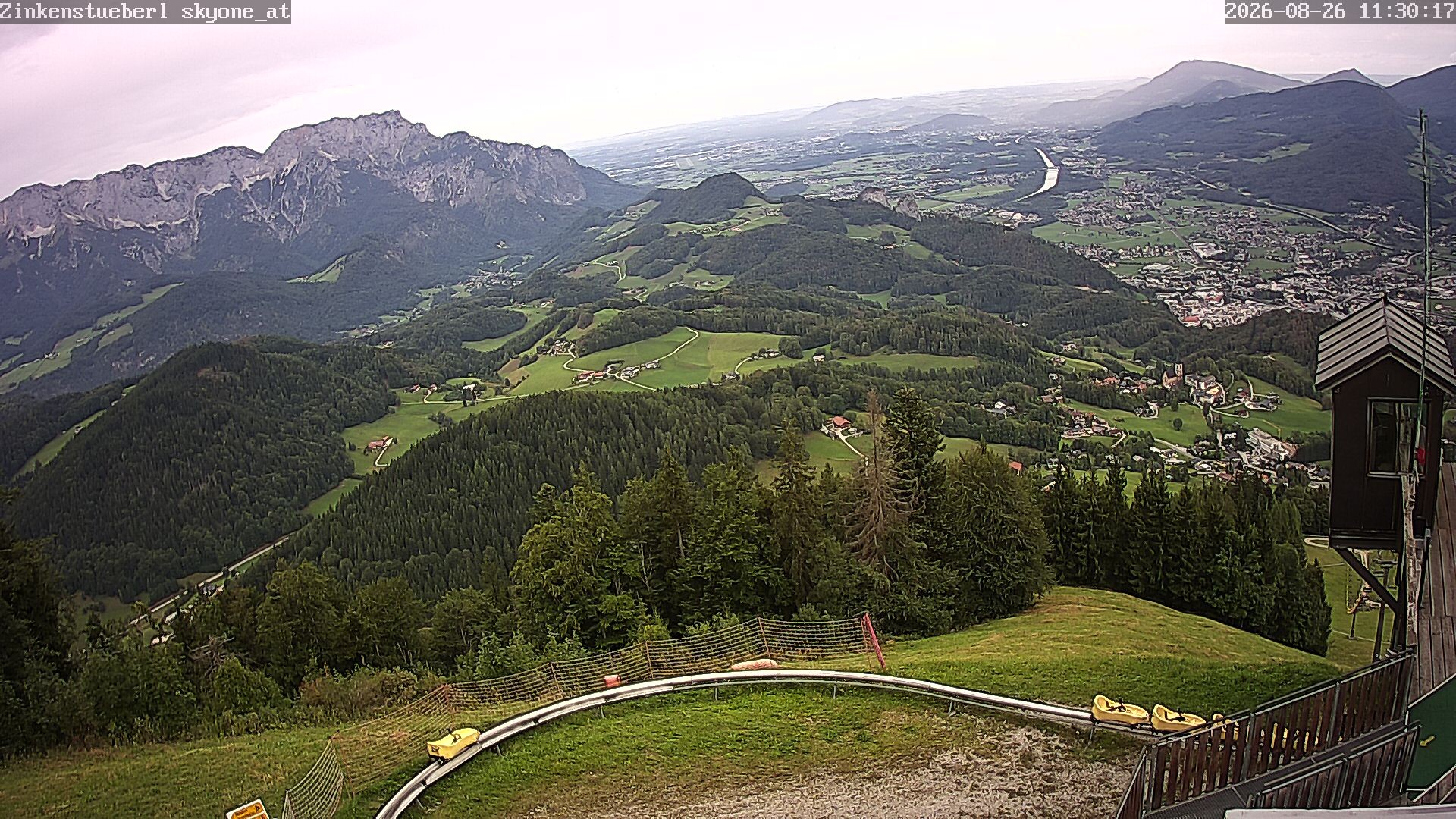 Archiv Foto Webcam Zinkenstüberl Bad Dürrnberg