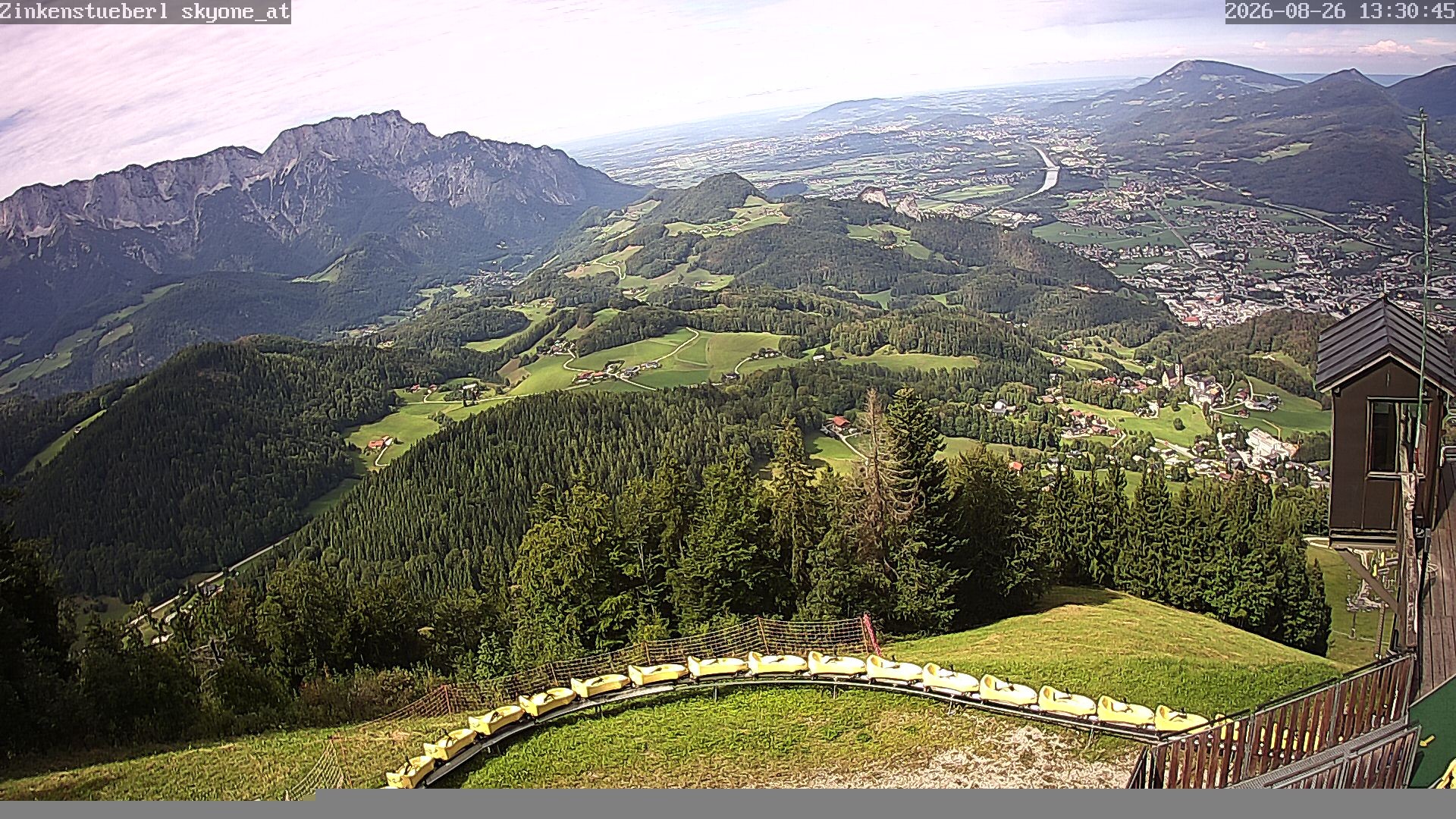 Archiv Foto Webcam Zinkenstüberl Bad Dürrnberg