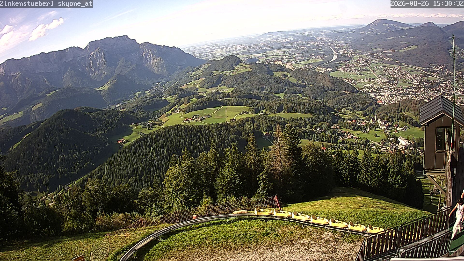 Archiv Foto Webcam Zinkenstüberl Bad Dürrnberg