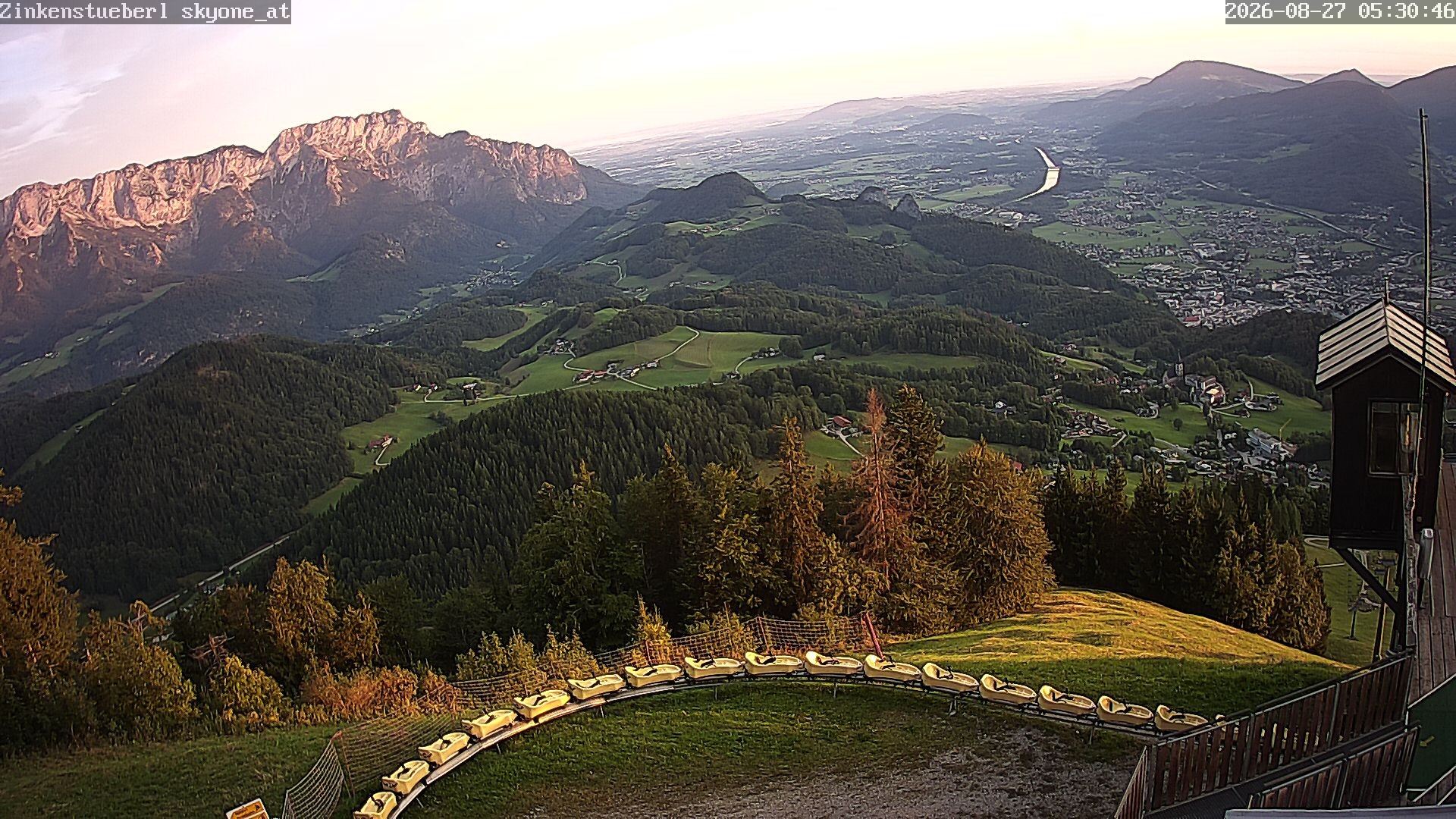 Archiv Foto Webcam Zinkenstüberl Bad Dürrnberg