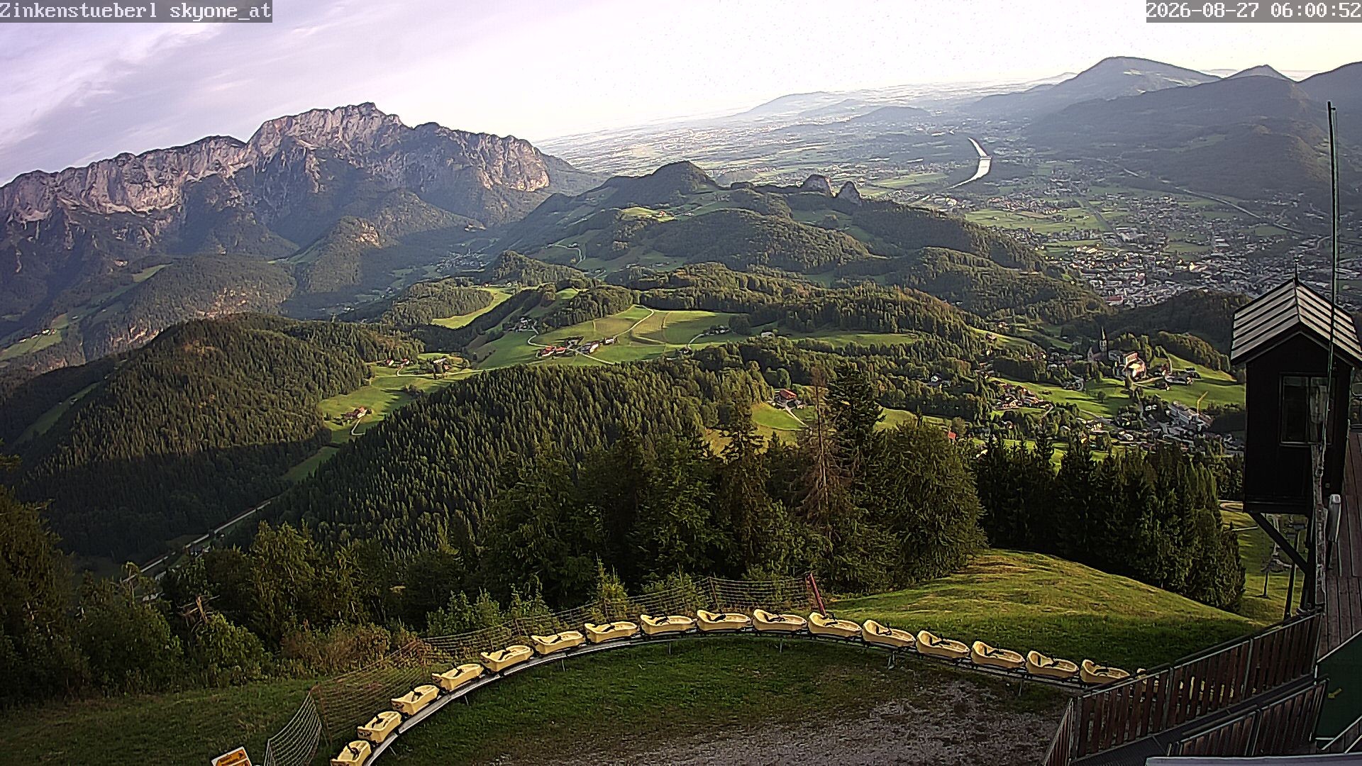 Archiv Foto Webcam Zinkenstüberl Bad Dürrnberg