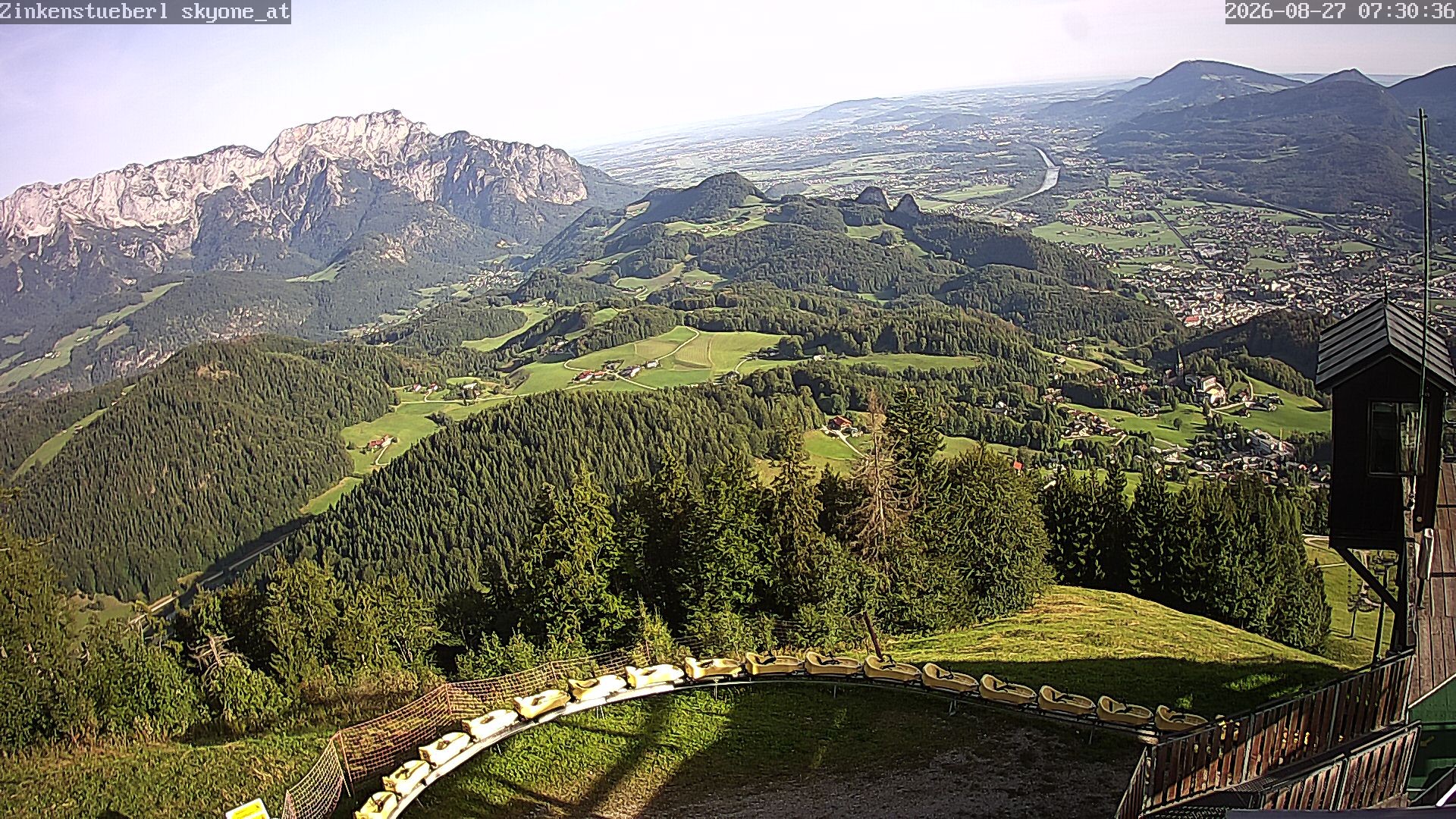 Archiv Foto Webcam Zinkenstüberl Bad Dürrnberg