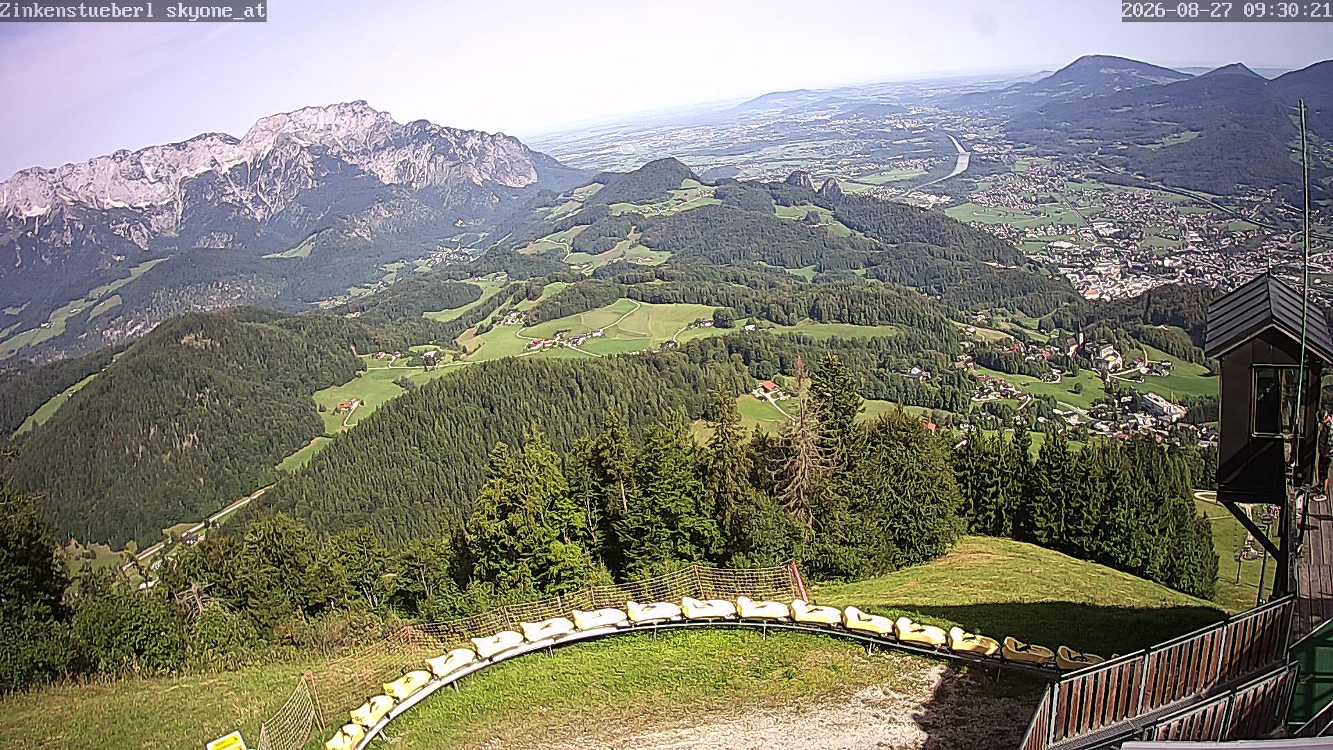 Archiv Foto Webcam Zinkenstüberl Bad Dürrnberg