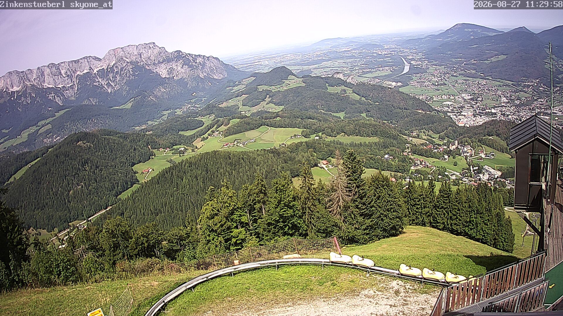 Archiv Foto Webcam Zinkenstüberl Bad Dürrnberg