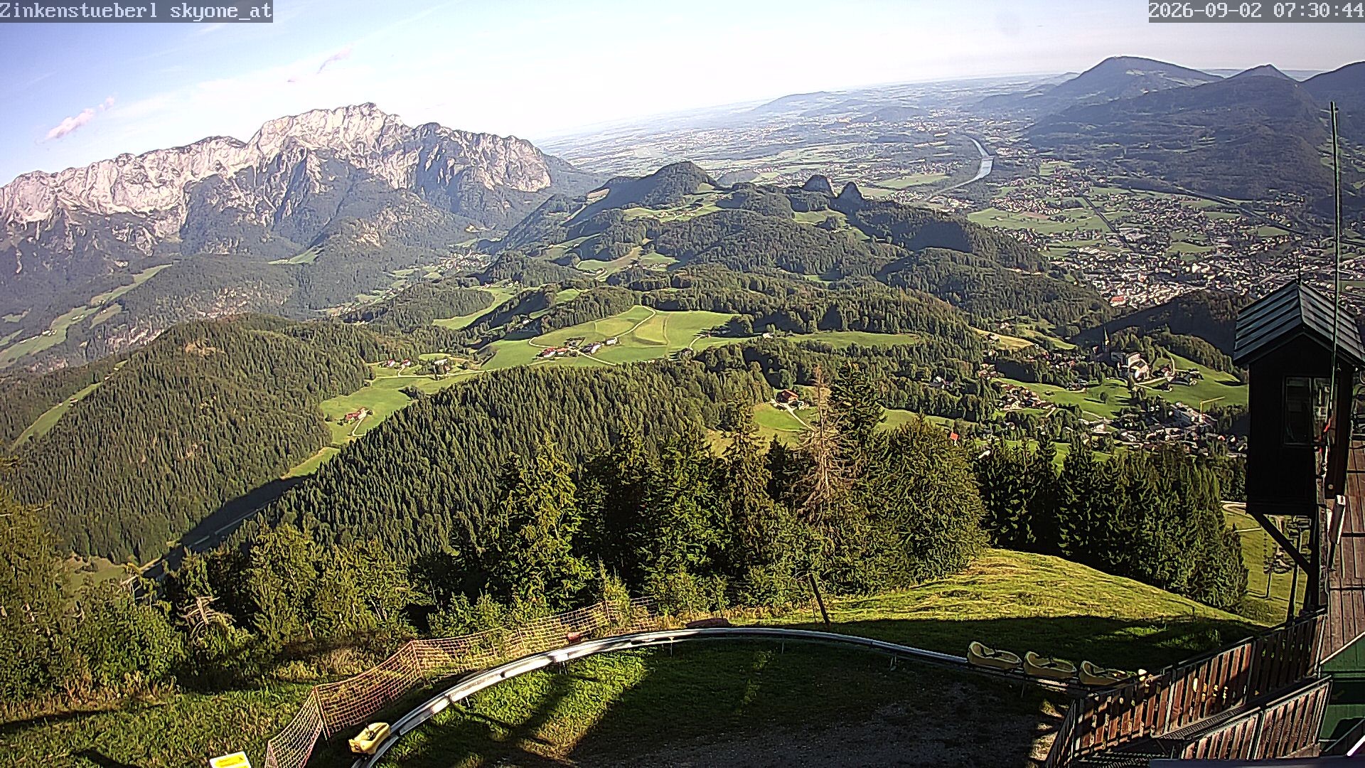 Archiv Foto Webcam Zinkenstüberl Bad Dürrnberg