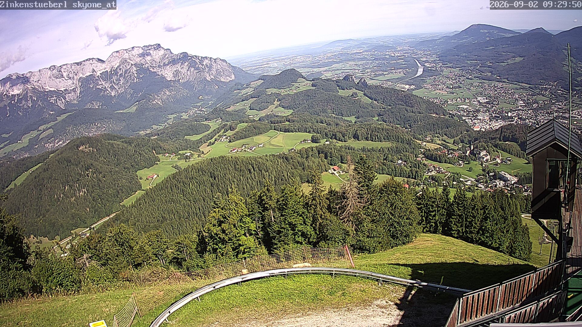 Archiv Foto Webcam Zinkenstüberl Bad Dürrnberg