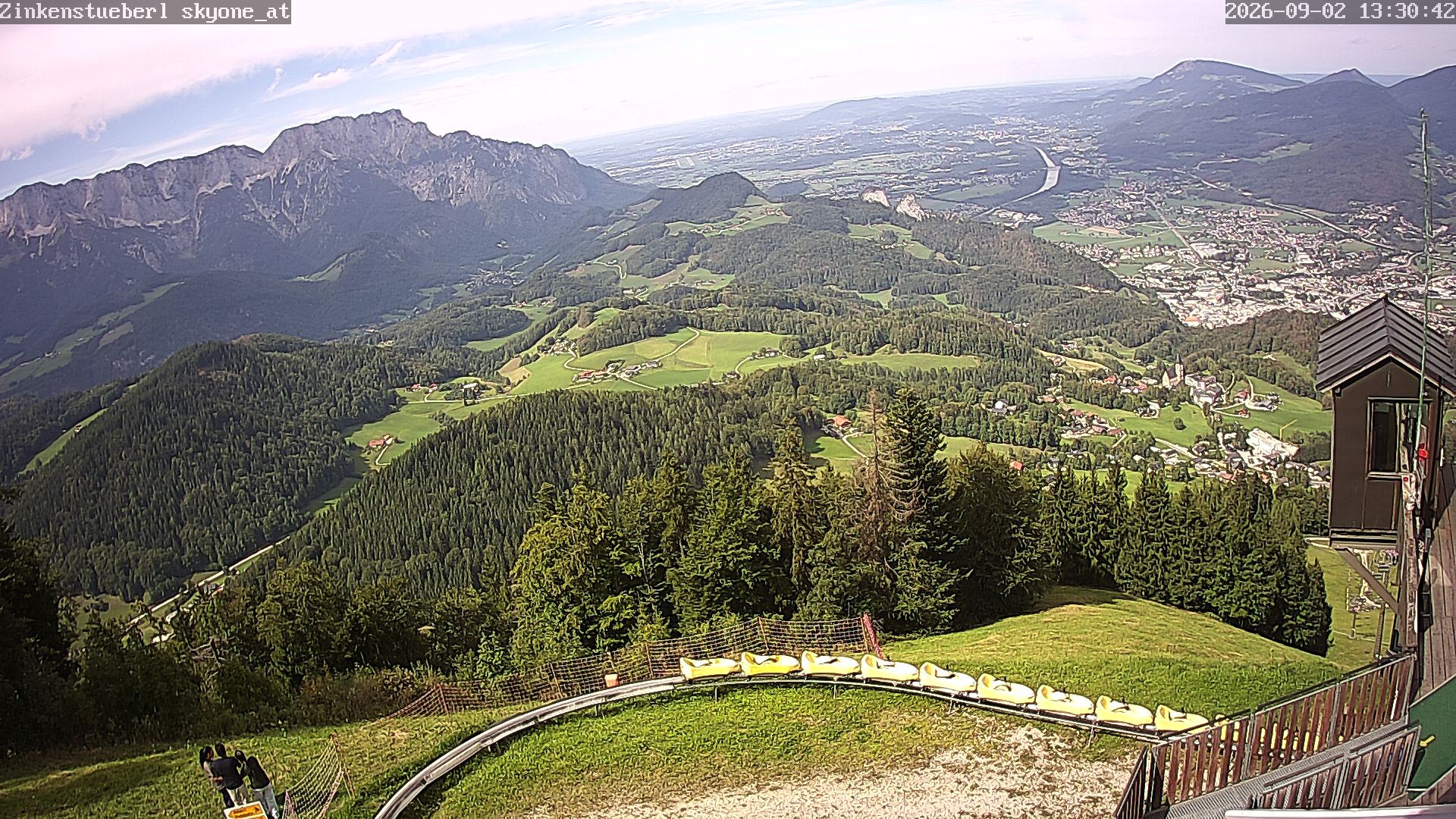 Archiv Foto Webcam Zinkenstüberl Bad Dürrnberg