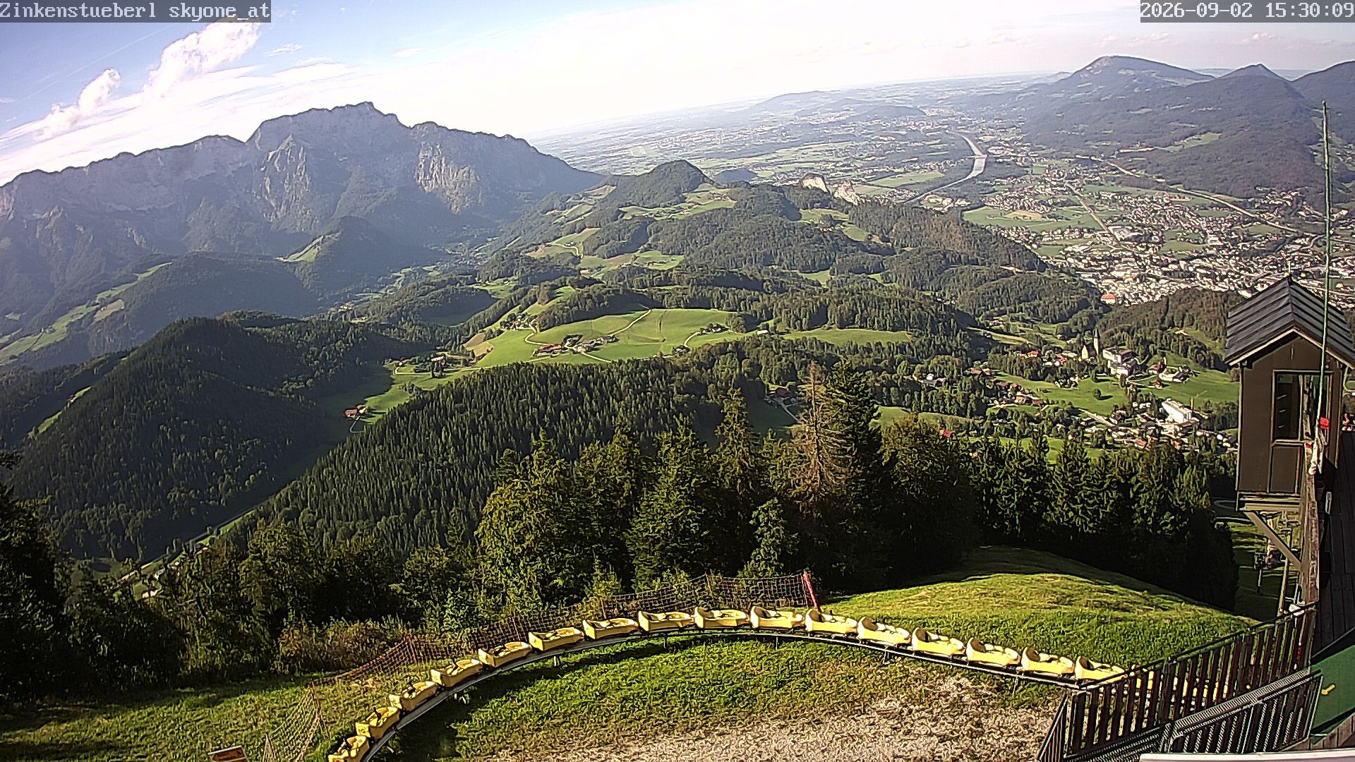 Archiv Foto Webcam Zinkenstüberl Bad Dürrnberg