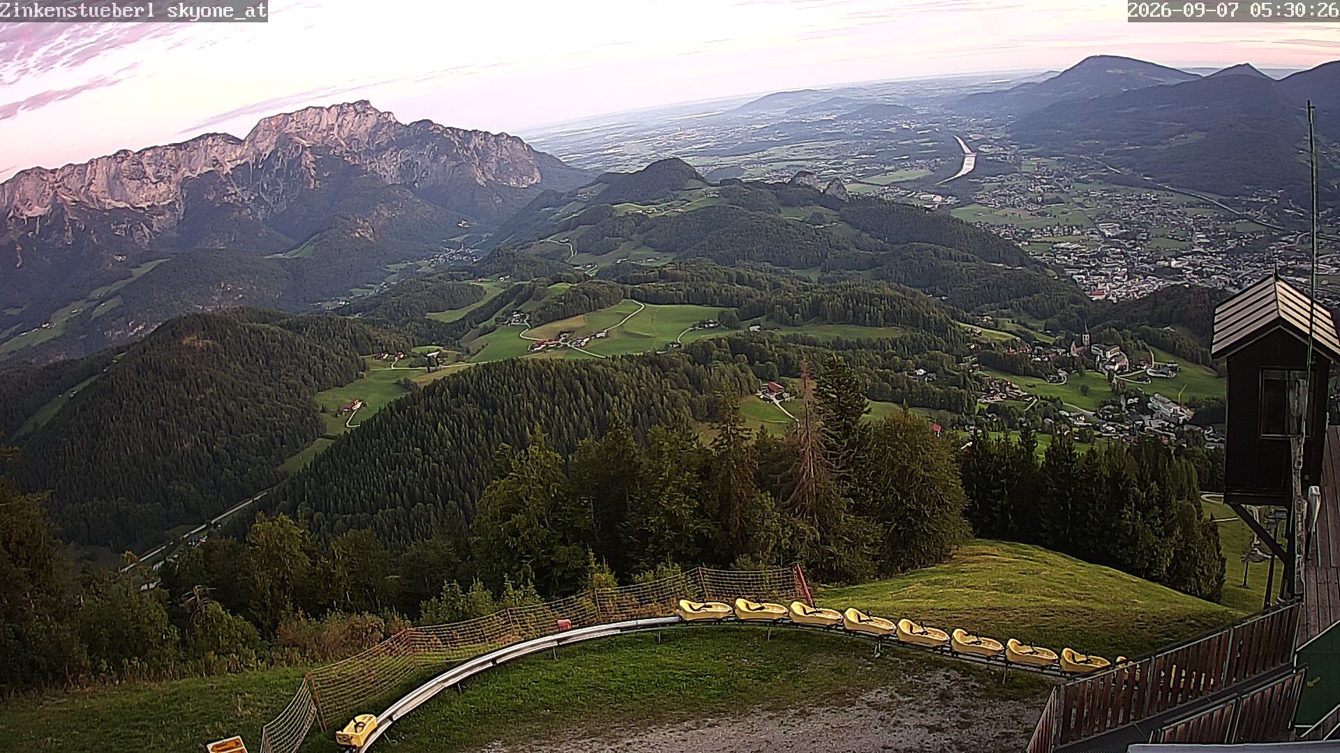 Archiv Foto Webcam Zinkenstüberl Bad Dürrnberg