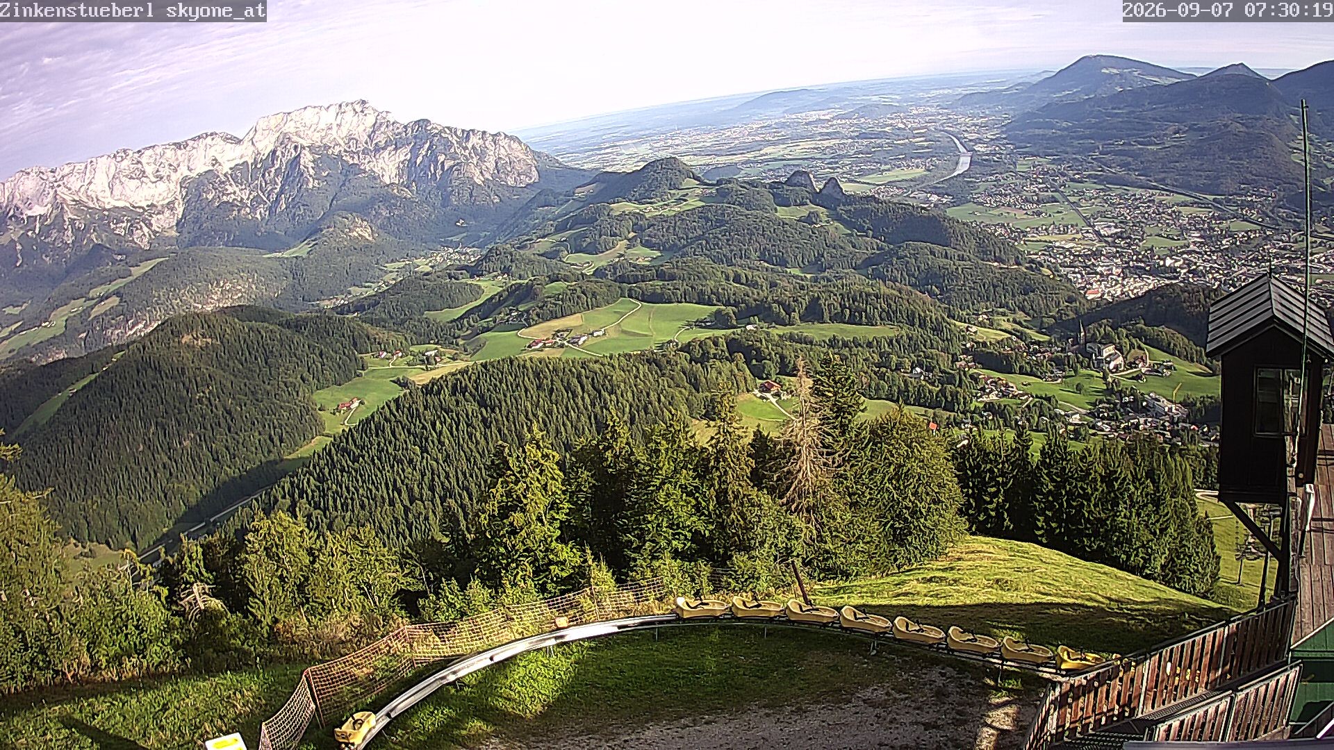 Archiv Foto Webcam Zinkenstüberl Bad Dürrnberg