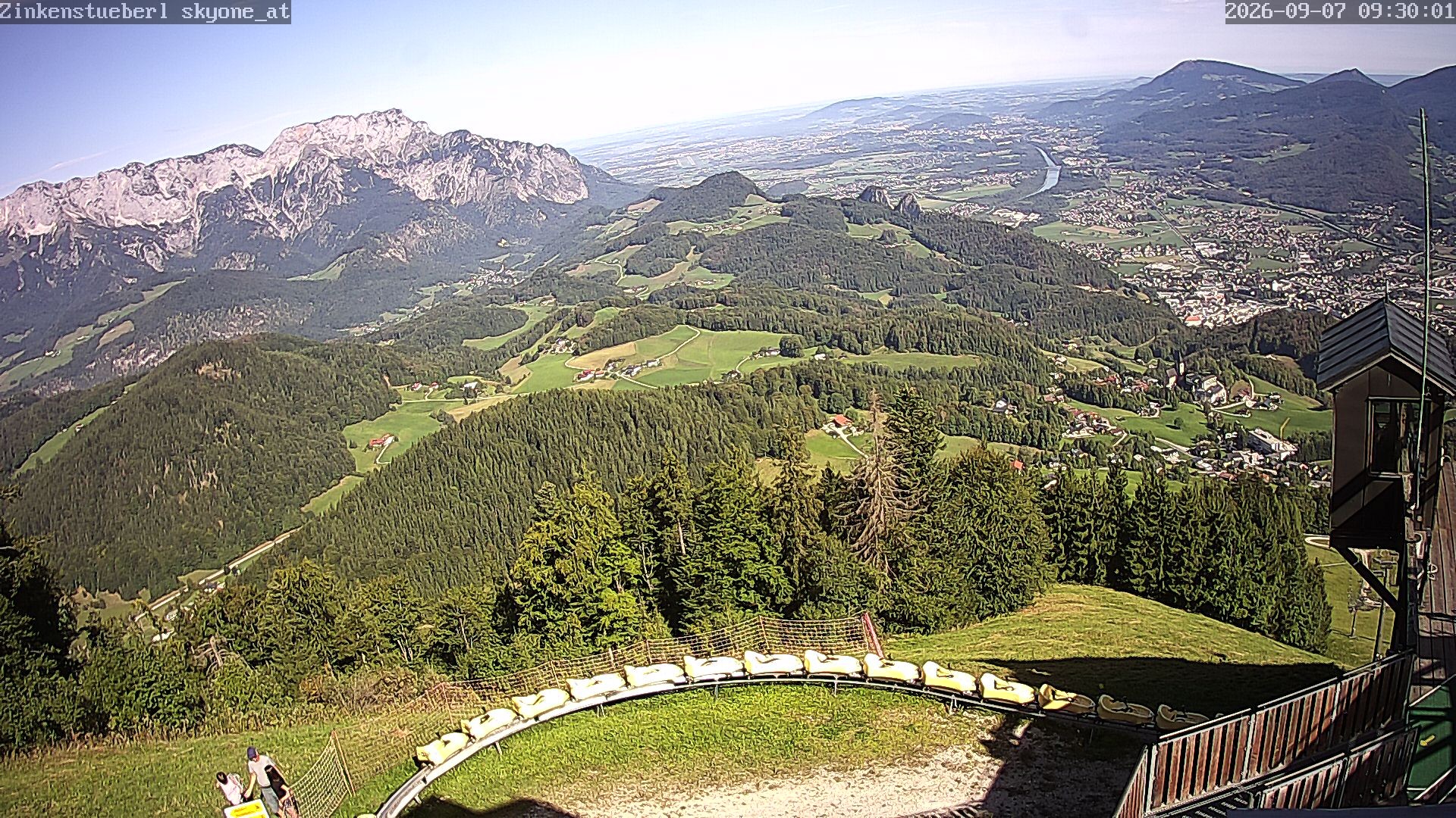 Archiv Foto Webcam Zinkenstüberl Bad Dürrnberg