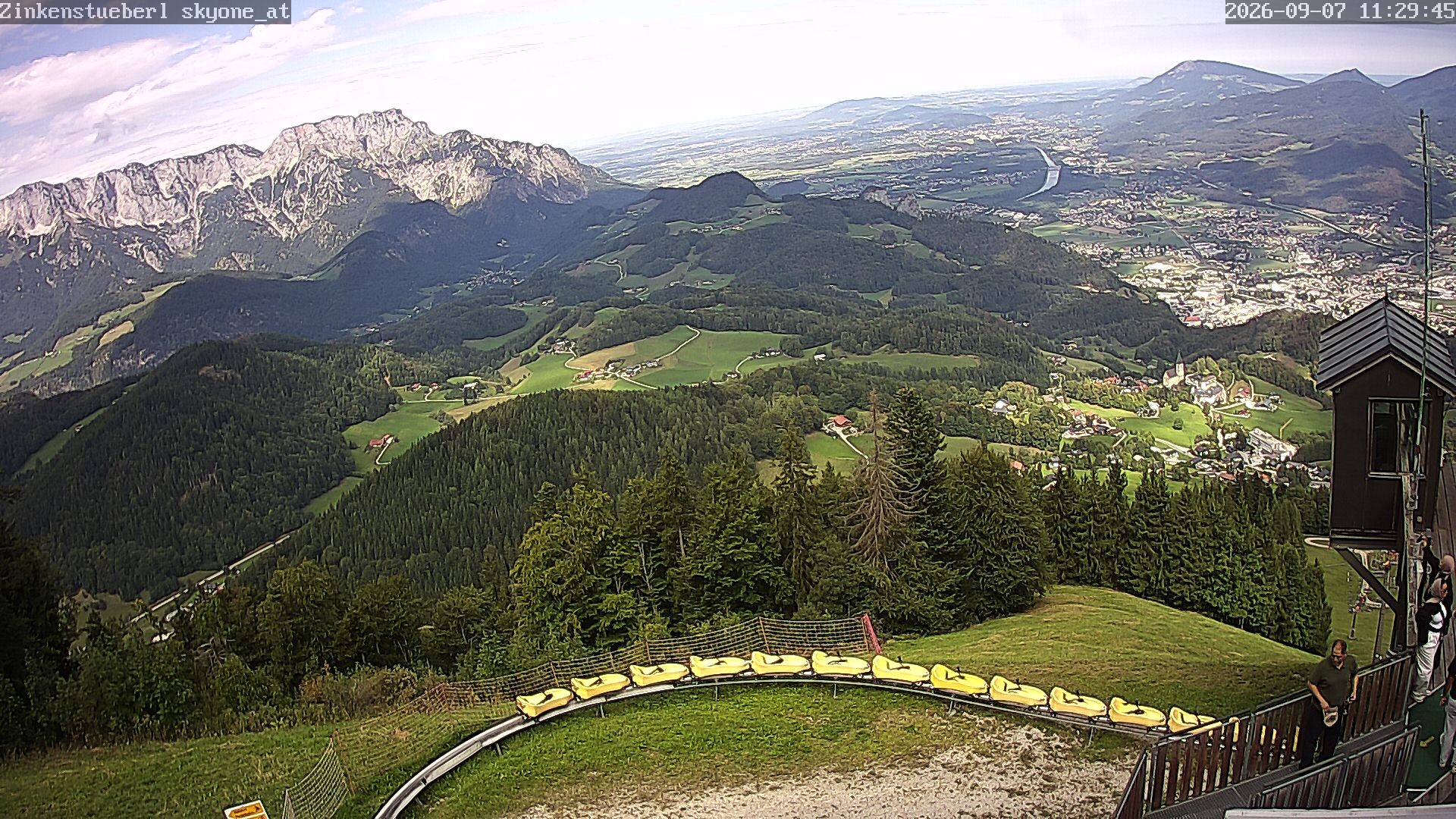 Archiv Foto Webcam Zinkenstüberl Bad Dürrnberg