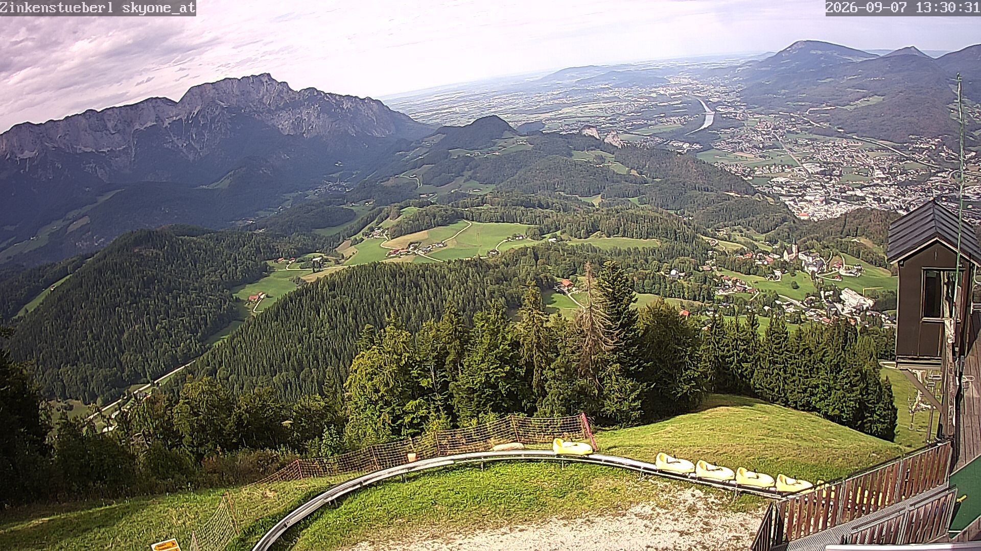 Archiv Foto Webcam Zinkenstüberl Bad Dürrnberg