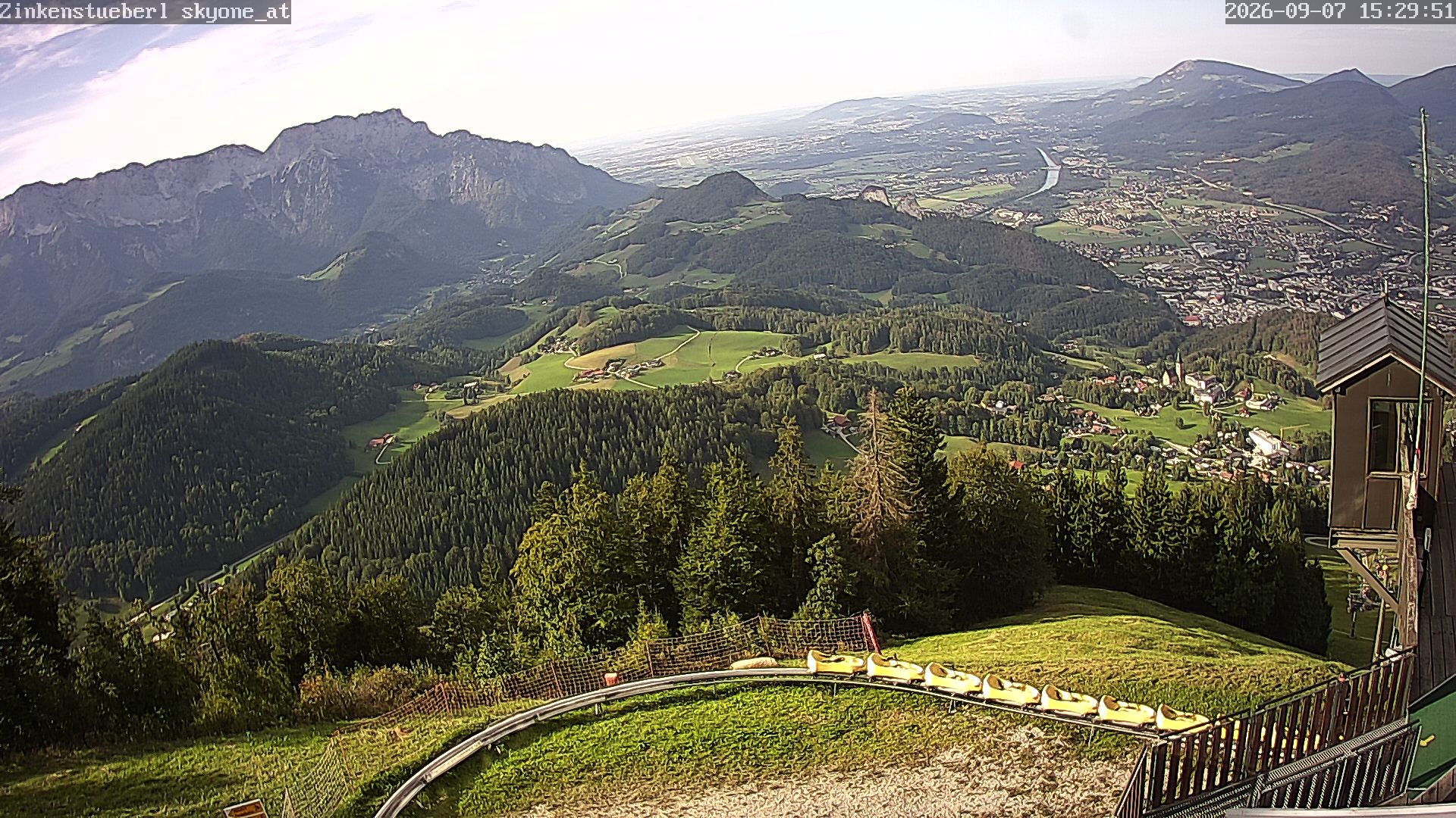 Archiv Foto Webcam Zinkenstüberl Bad Dürrnberg