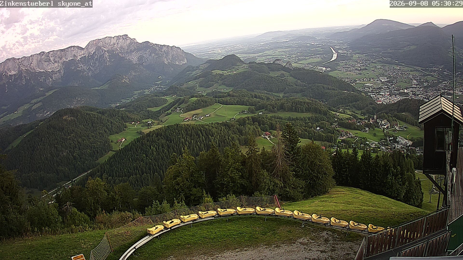 Archiv Foto Webcam Zinkenstüberl Bad Dürrnberg