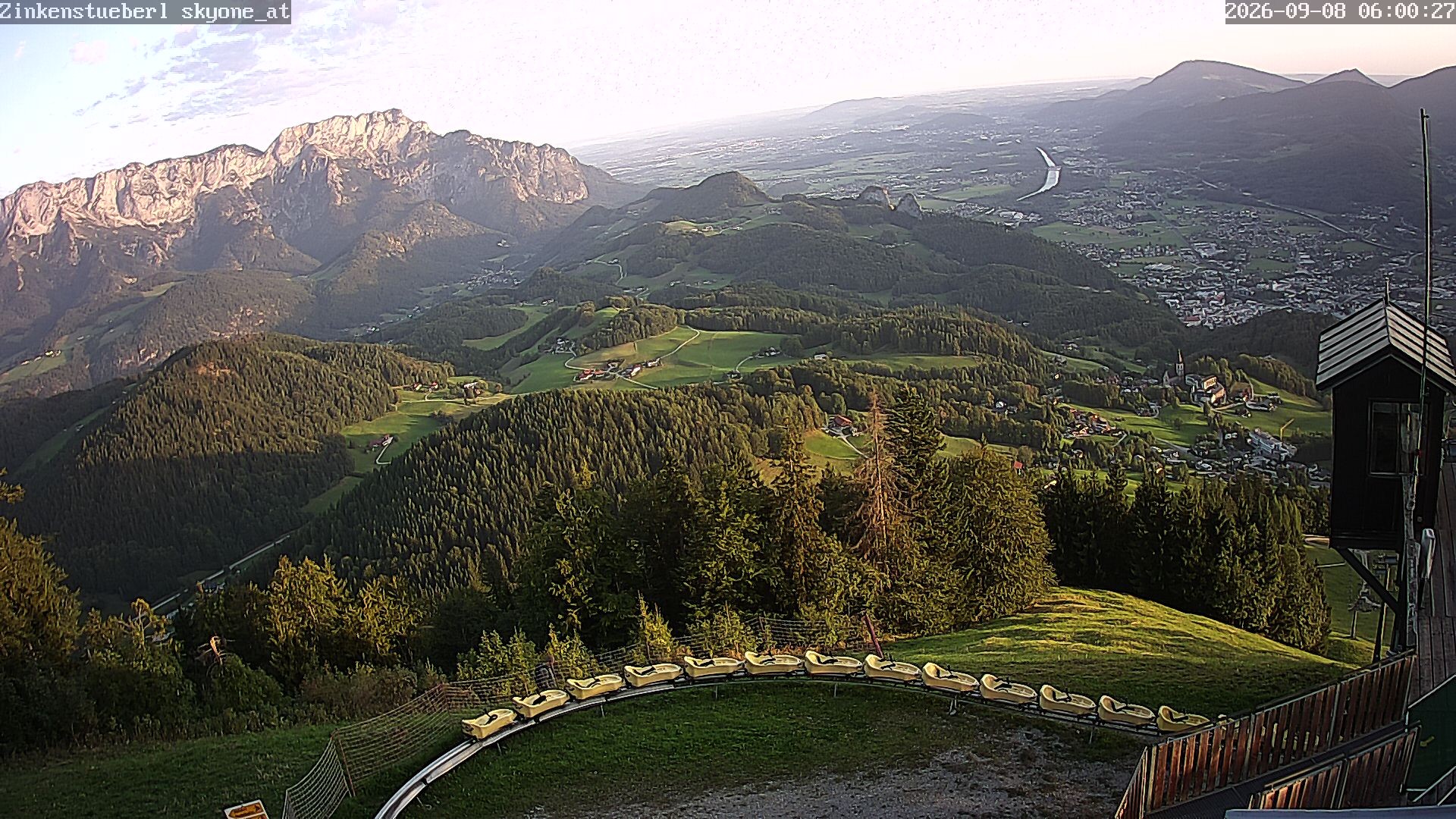 Archiv Foto Webcam Zinkenstüberl Bad Dürrnberg