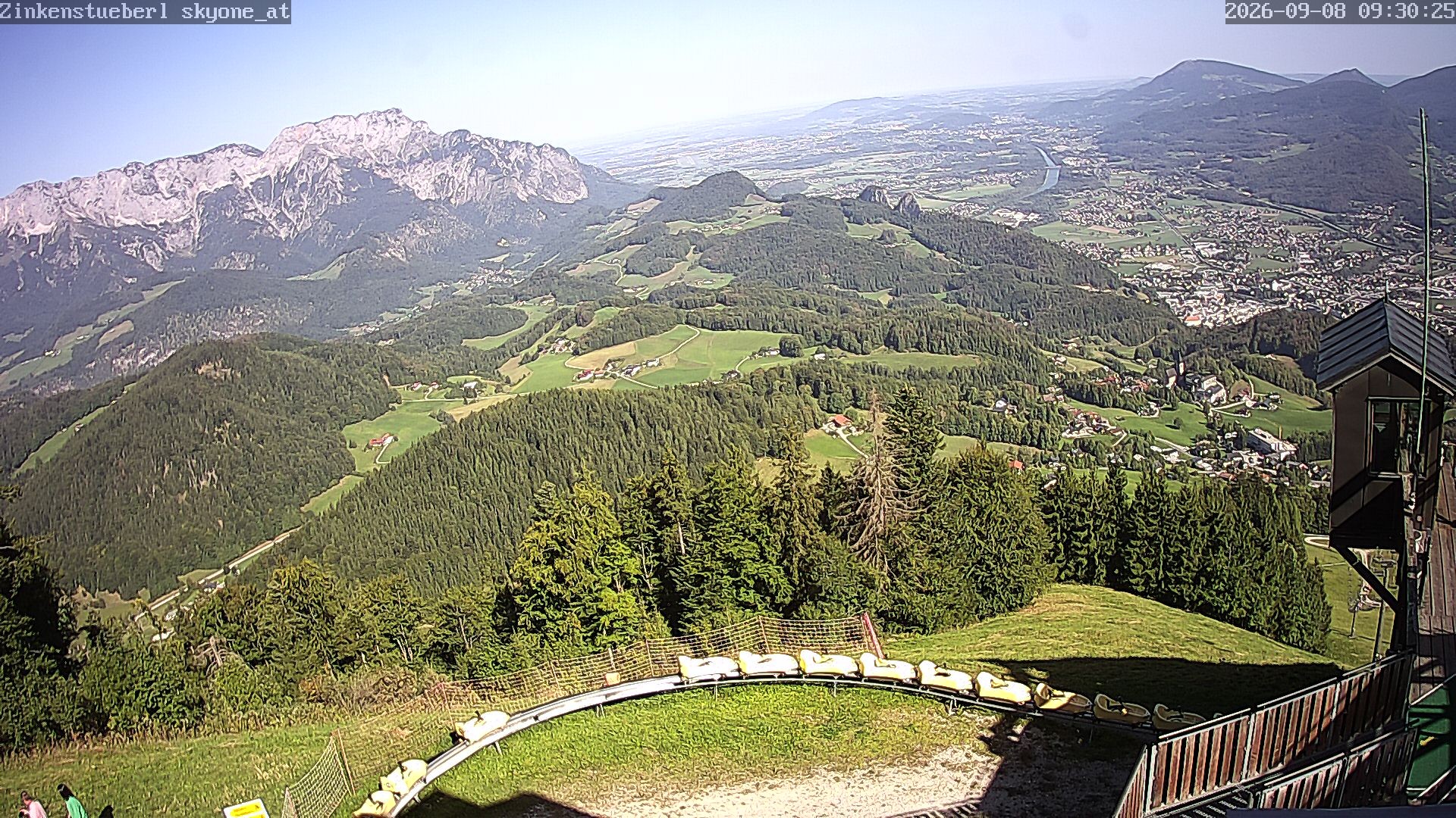 Archiv Foto Webcam Zinkenstüberl Bad Dürrnberg