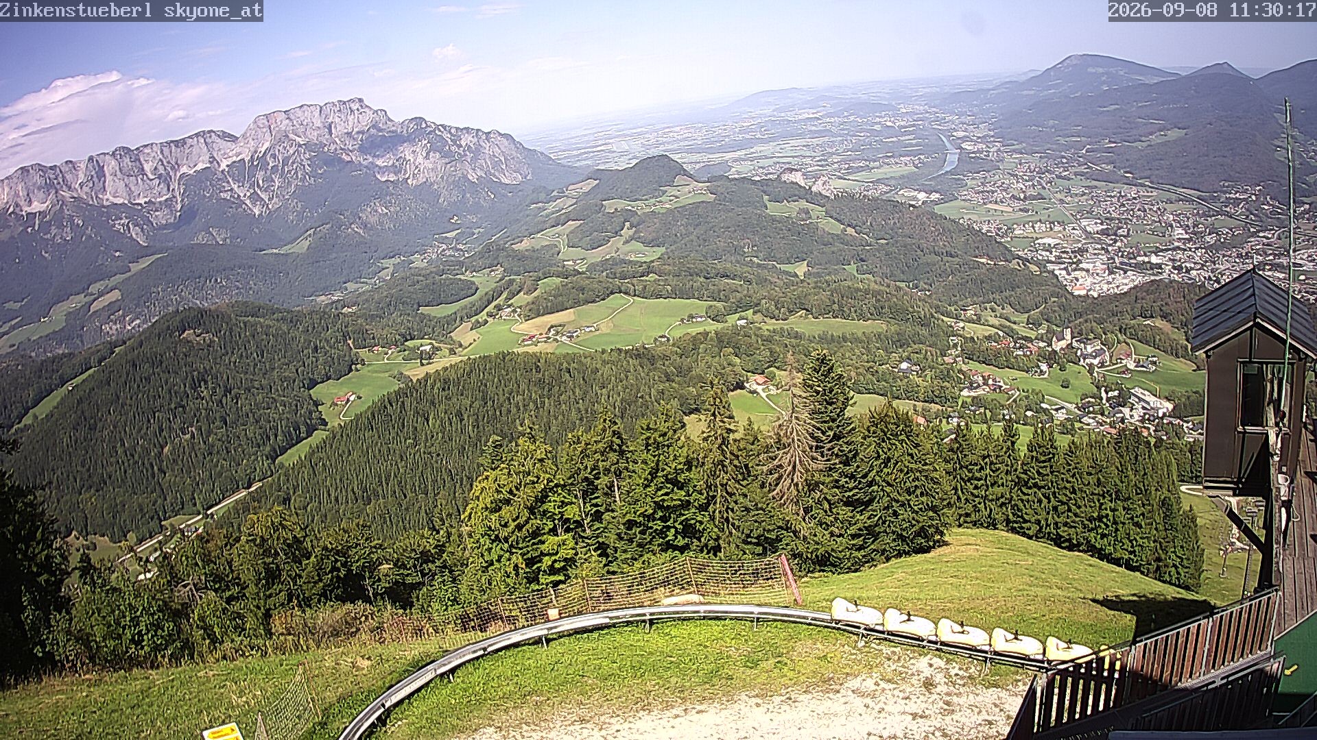 Archiv Foto Webcam Zinkenstüberl Bad Dürrnberg