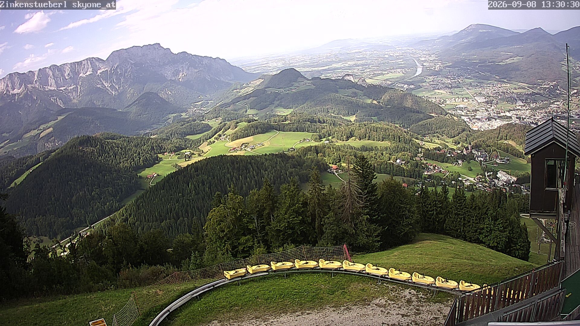 Archiv Foto Webcam Zinkenstüberl Bad Dürrnberg