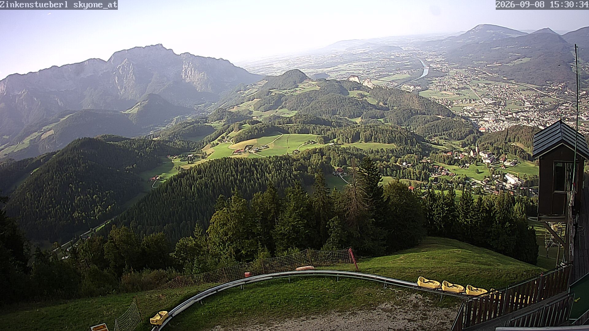 Archiv Foto Webcam Zinkenstüberl Bad Dürrnberg