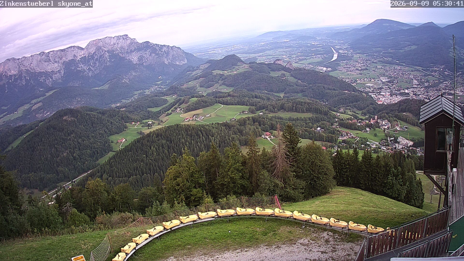 Archiv Foto Webcam Zinkenstüberl Bad Dürrnberg