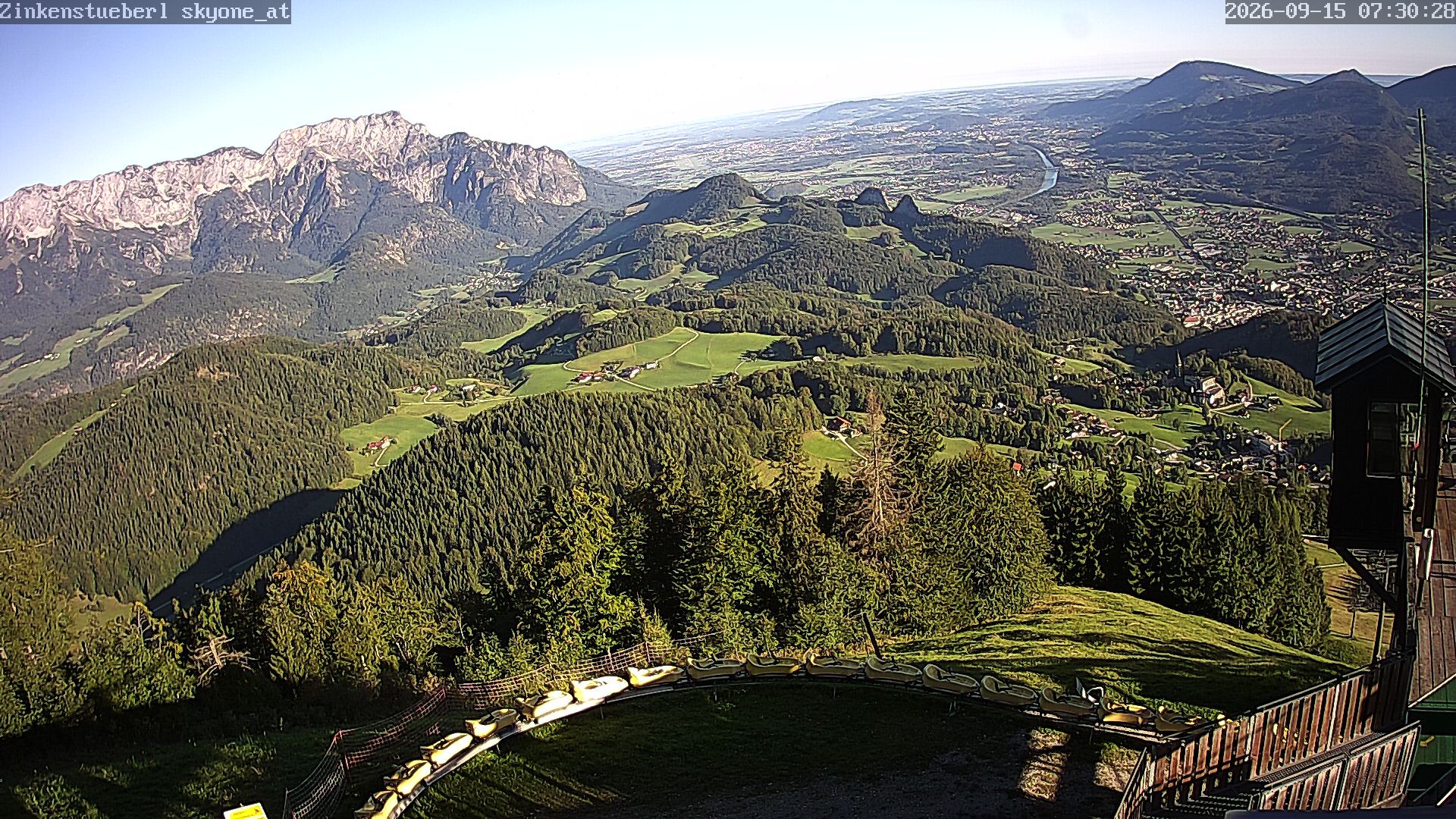 Archived image Webcam Zinkenstüberl near Bad Dürrnberg
