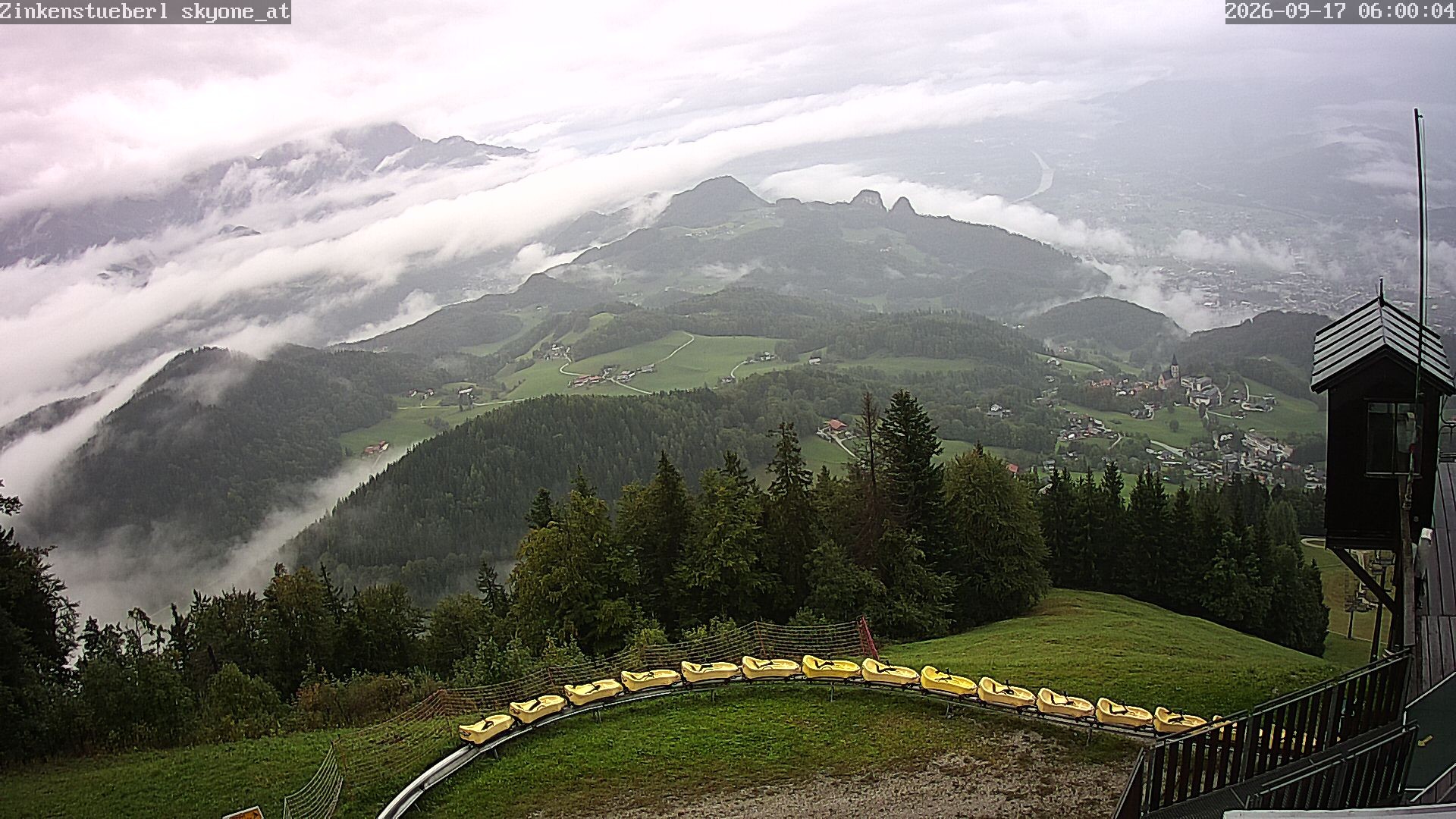 Archived image Webcam Zinkenstüberl near Bad Dürrnberg