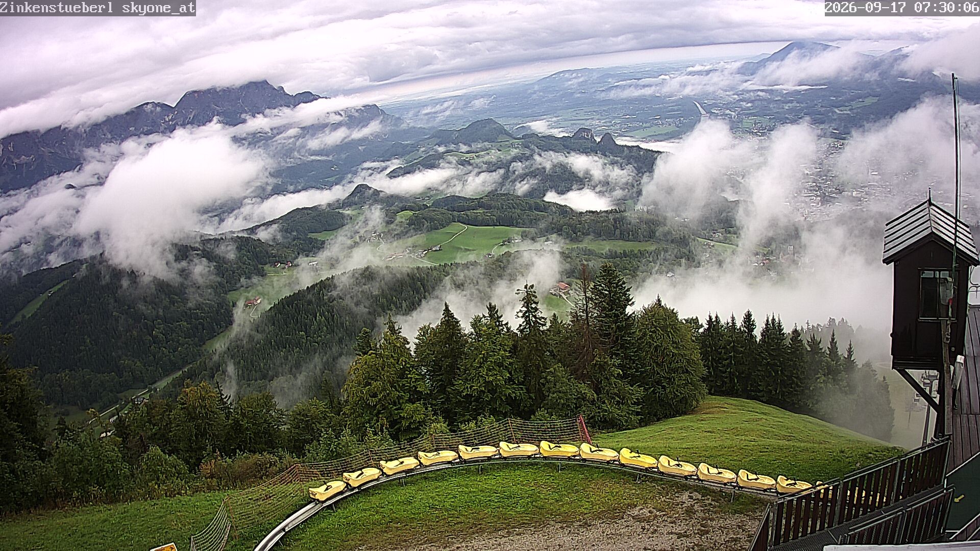 Archived image Webcam Zinkenstüberl near Bad Dürrnberg