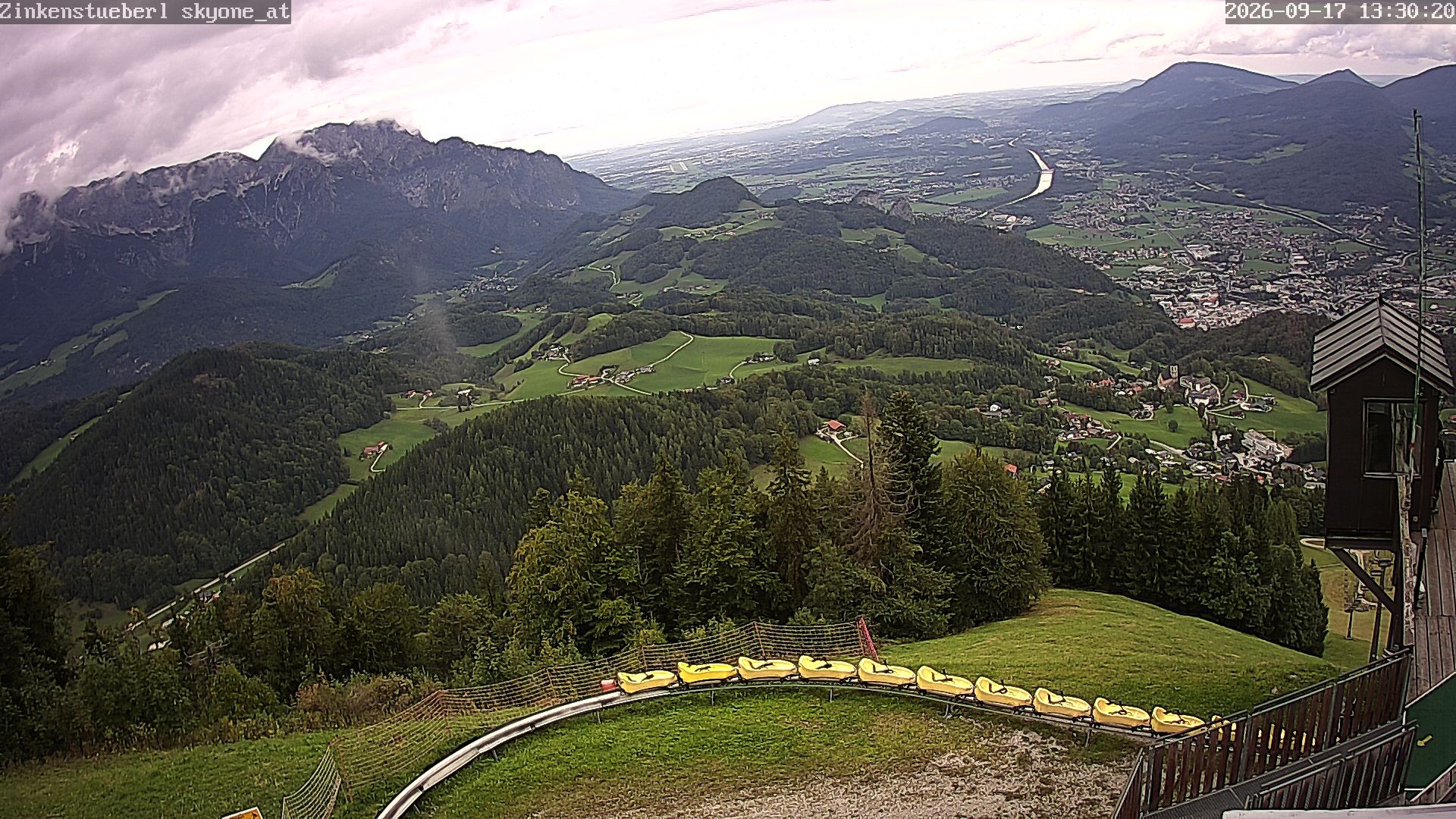 Archiv Foto Webcam Zinkenstüberl Bad Dürrnberg