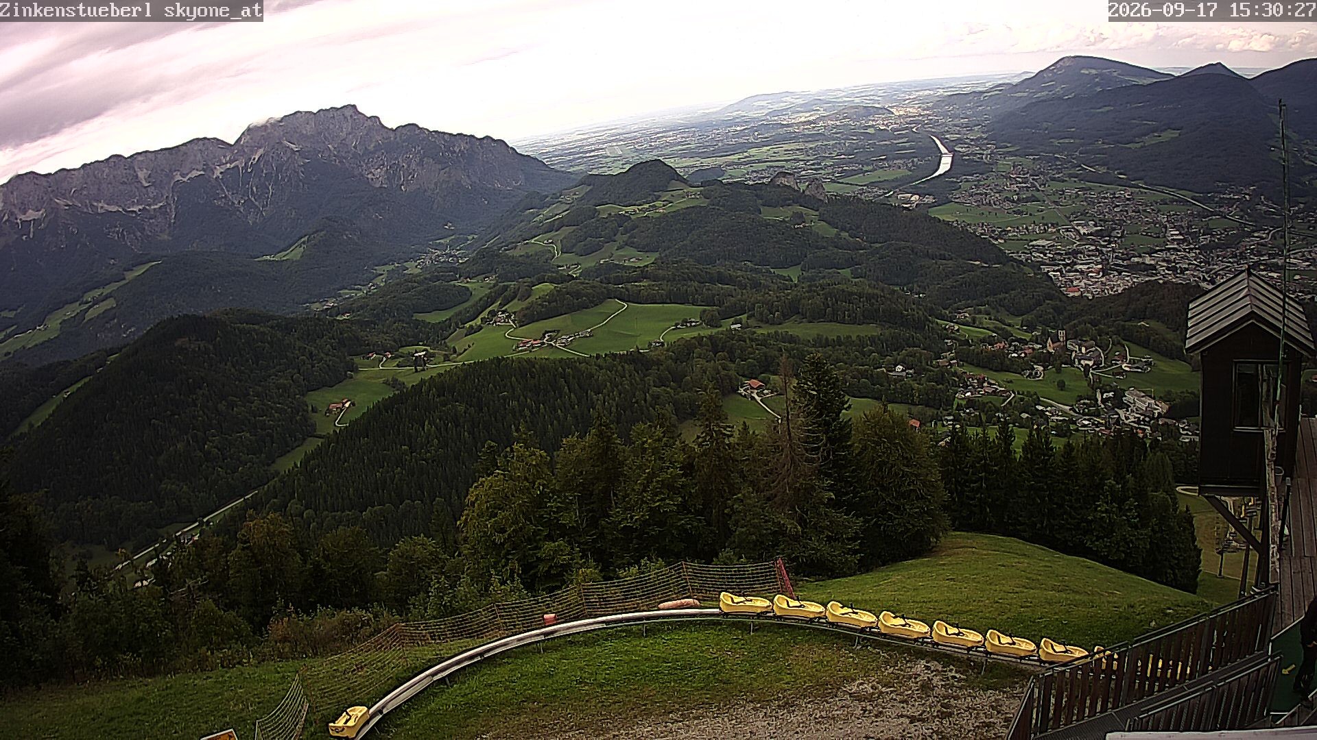 Archiv Foto Webcam Zinkenstüberl Bad Dürrnberg