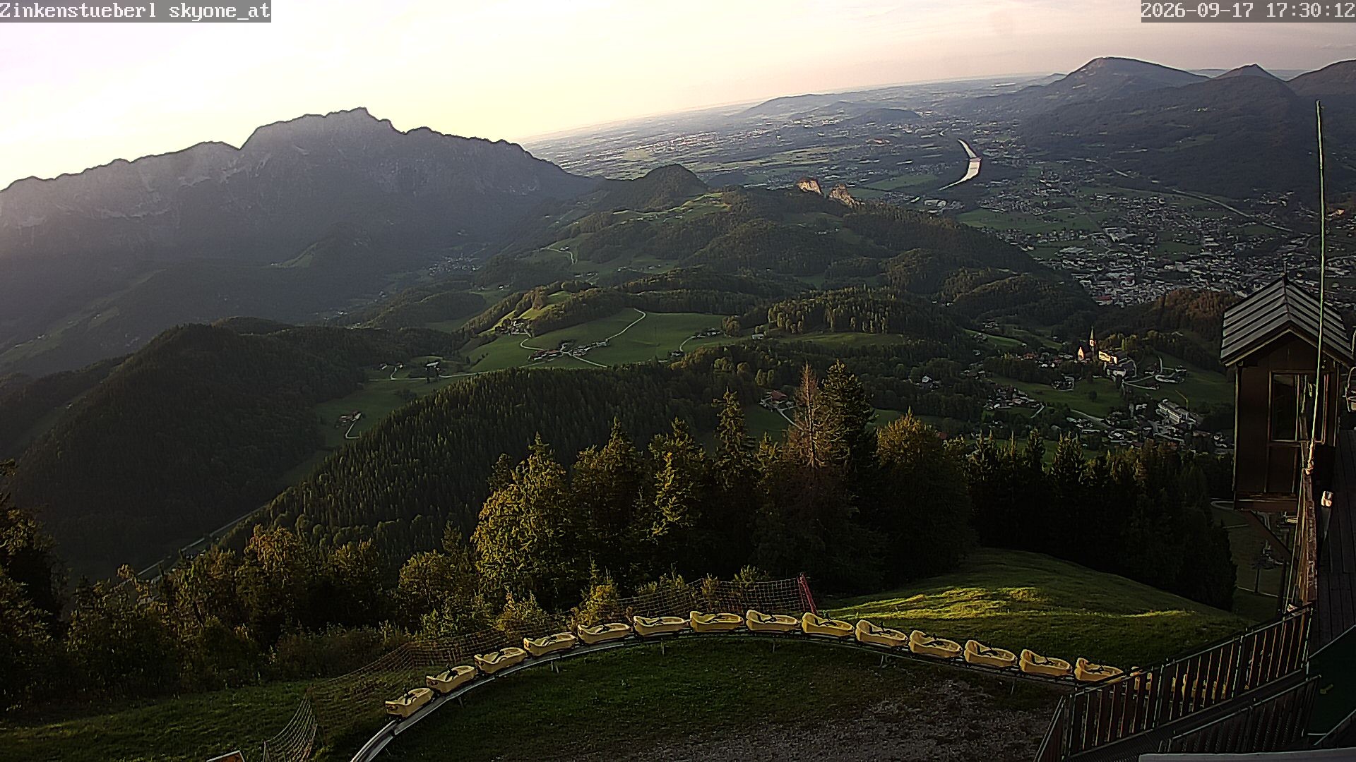 Archiv Foto Webcam Zinkenstüberl Bad Dürrnberg