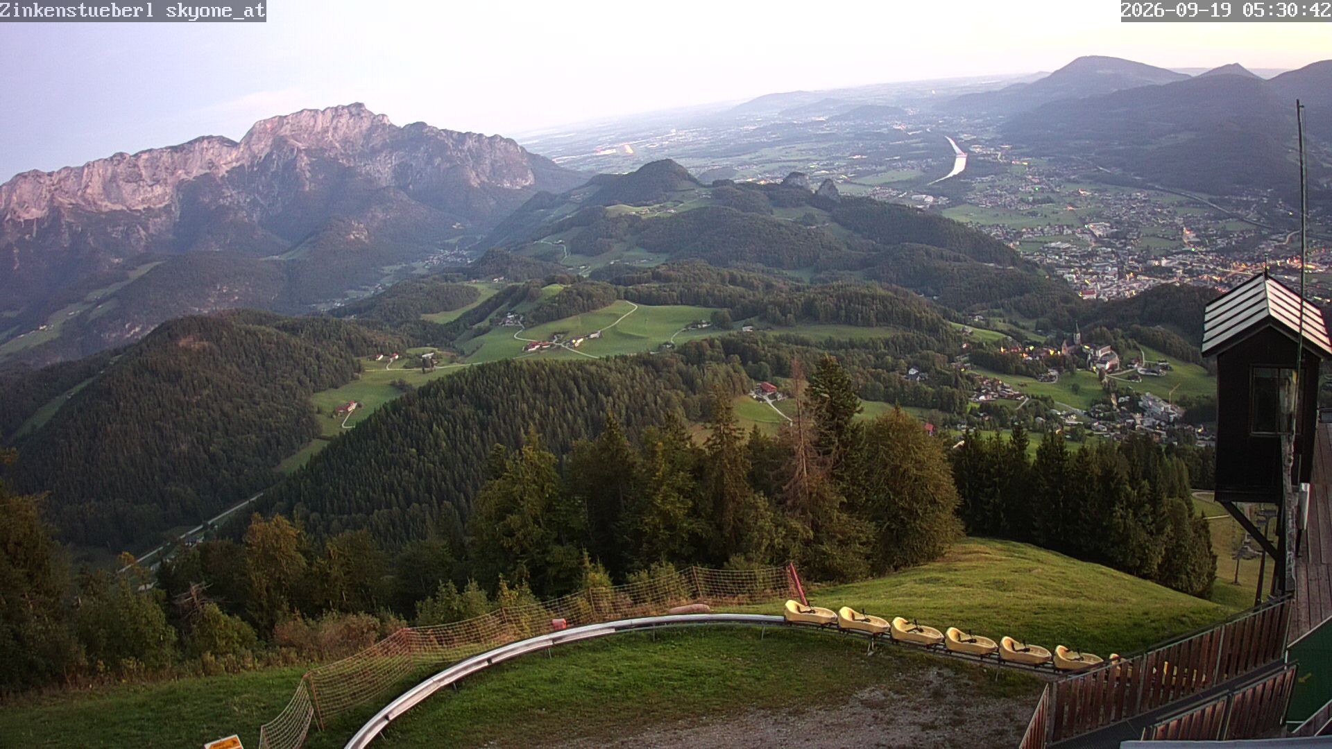 Archiv Foto Webcam Zinkenstüberl Bad Dürrnberg