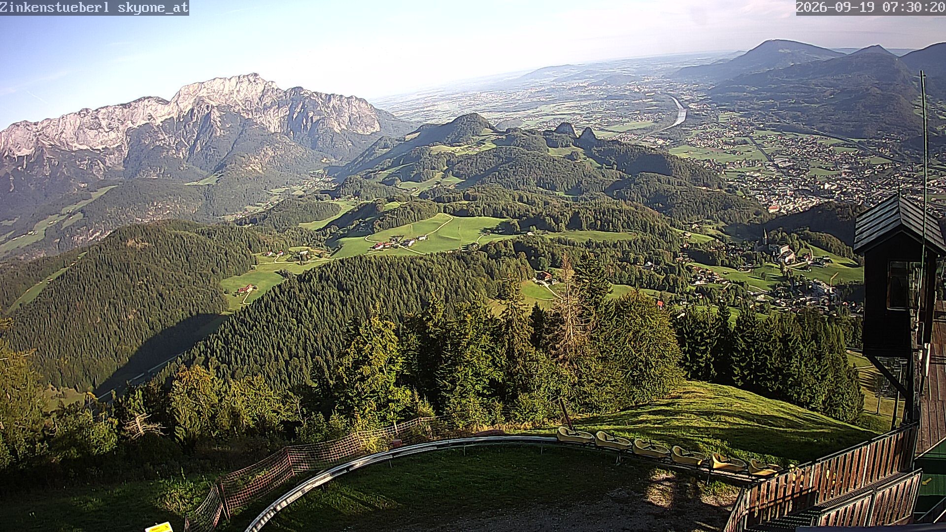 Archiv Foto Webcam Zinkenstüberl Bad Dürrnberg