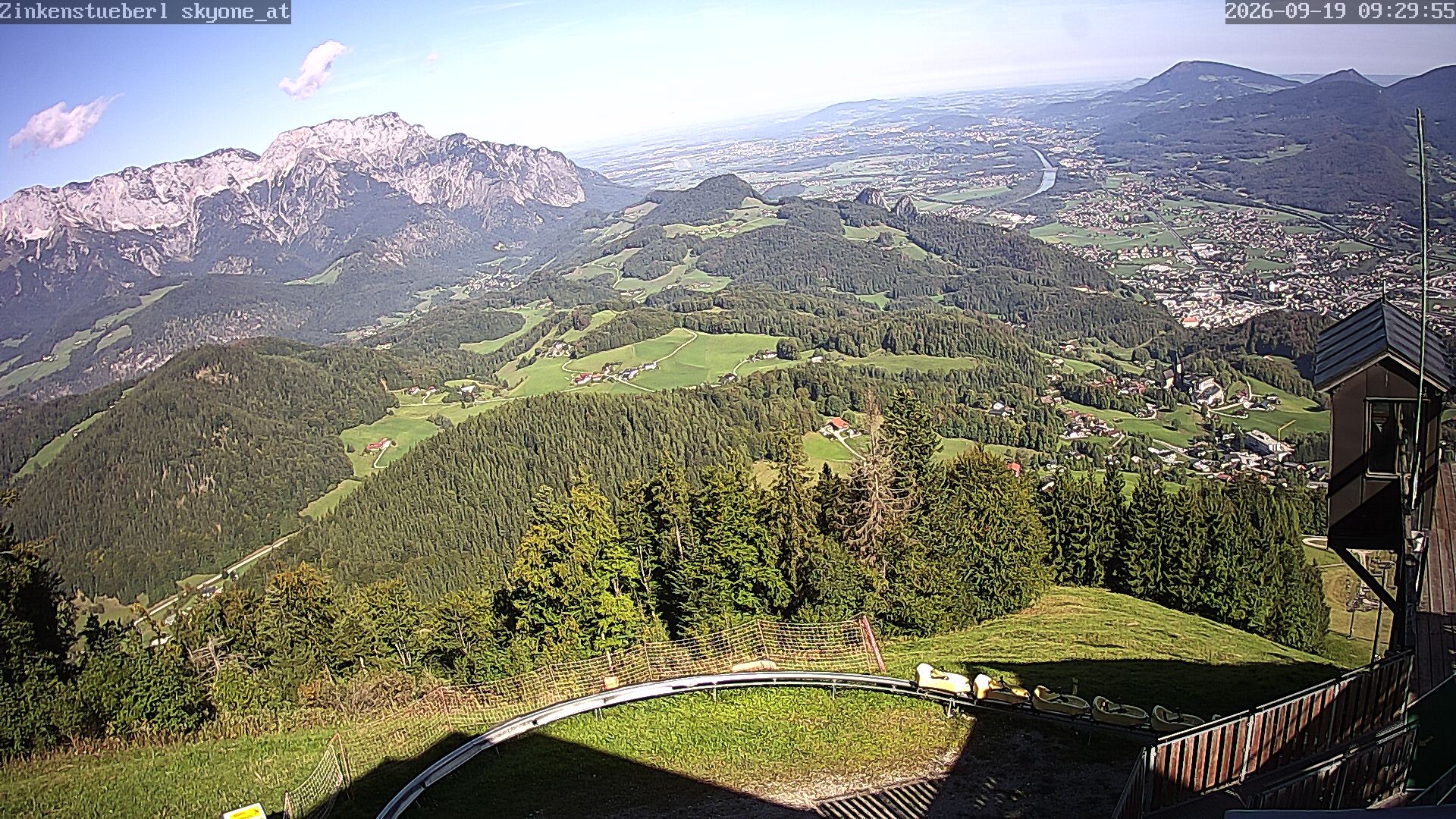 Archiv Foto Webcam Zinkenstüberl Bad Dürrnberg