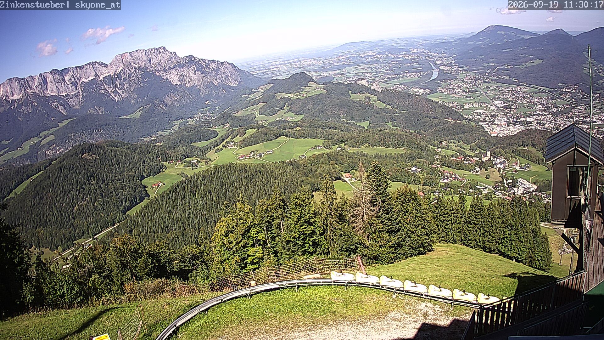 Archiv Foto Webcam Zinkenstüberl Bad Dürrnberg