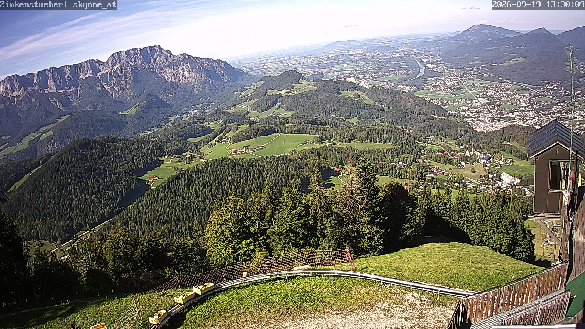 Archiv Foto Webcam Zinkenstüberl Bad Dürrnberg