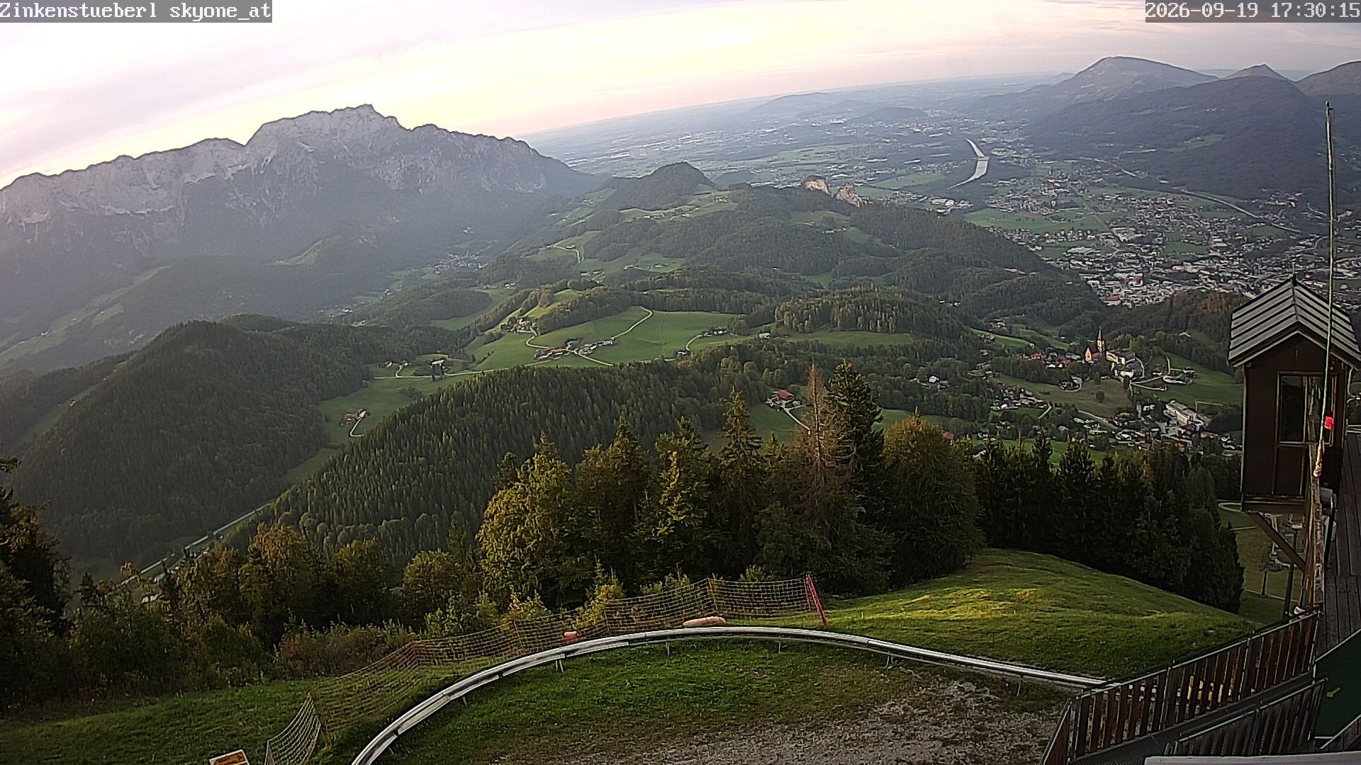 Archiv Foto Webcam Zinkenstüberl Bad Dürrnberg