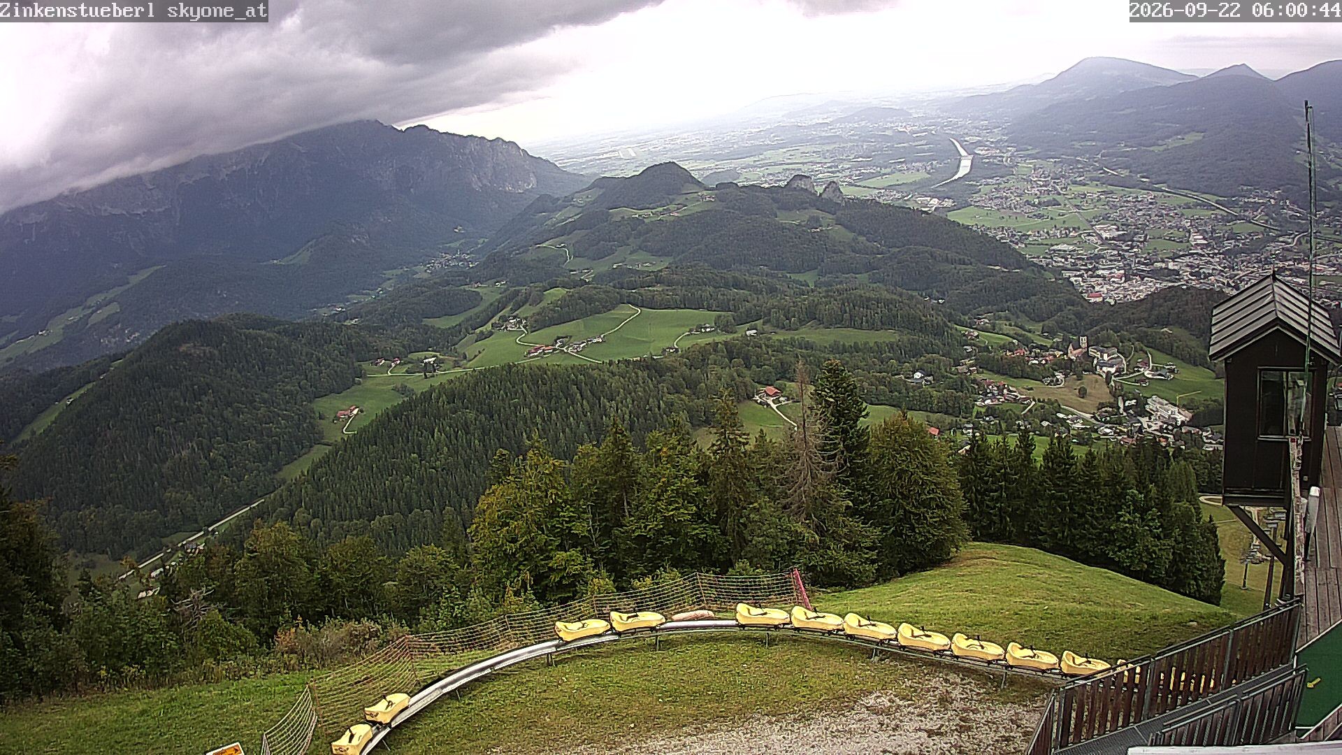 Archiv Foto Webcam Zinkenstüberl Bad Dürrnberg