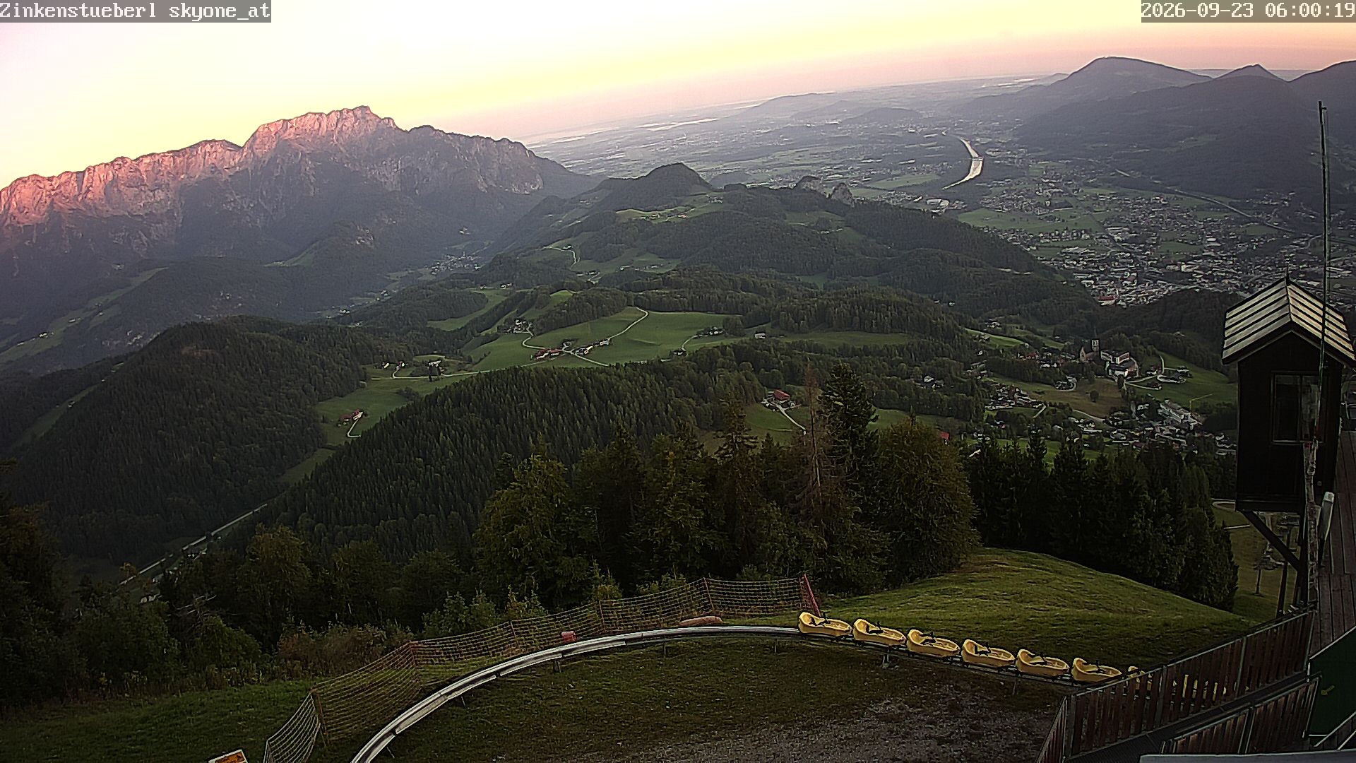 Archiv Foto Webcam Zinkenstüberl Bad Dürrnberg