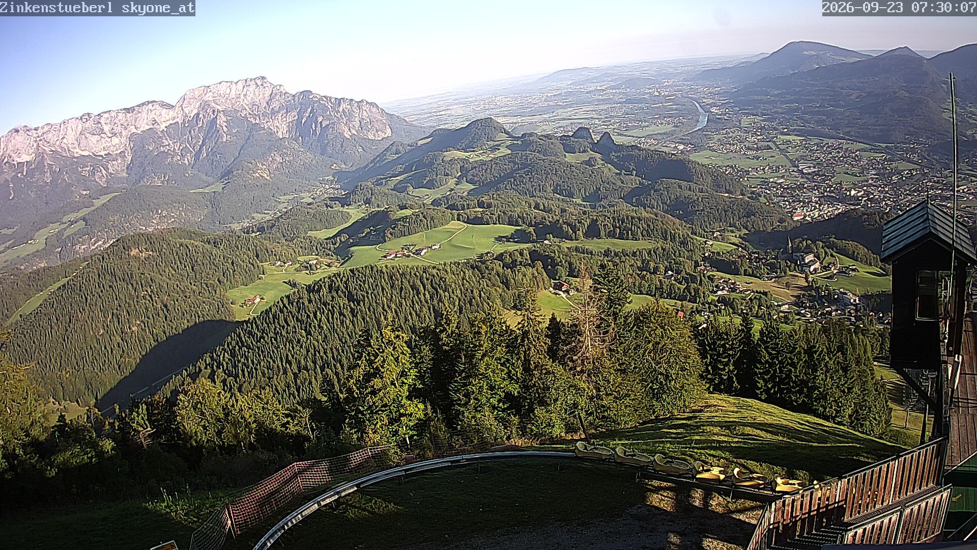 Archiv Foto Webcam Zinkenstüberl Bad Dürrnberg