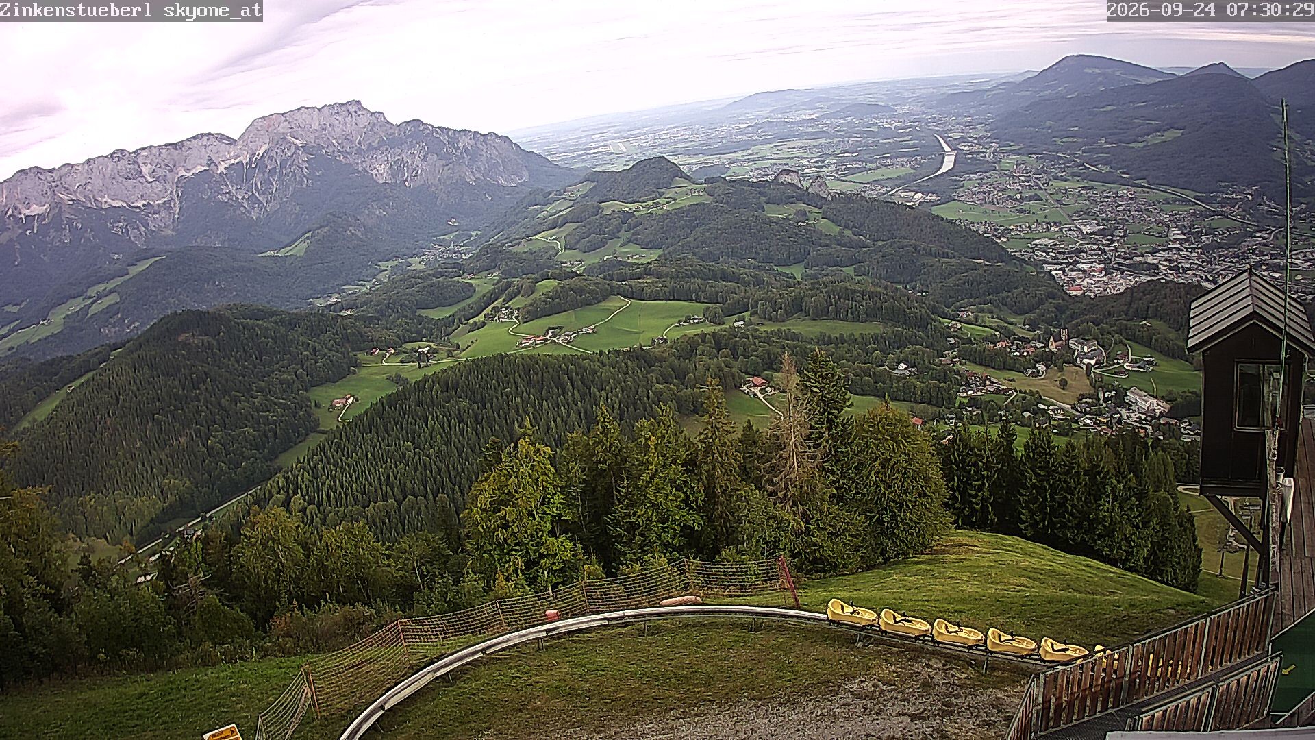 Archived image Webcam Zinkenstüberl near Bad Dürrnberg
