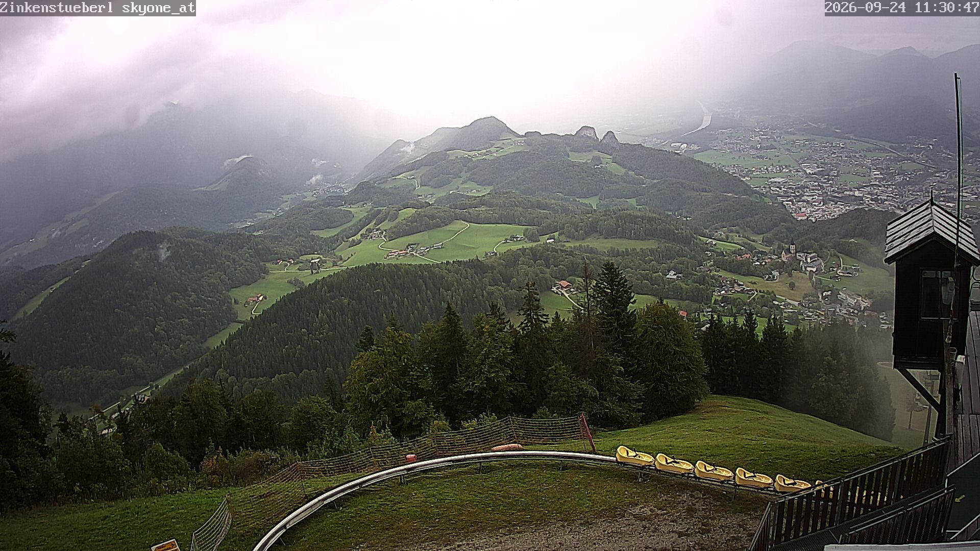 Archived image Webcam Zinkenstüberl near Bad Dürrnberg