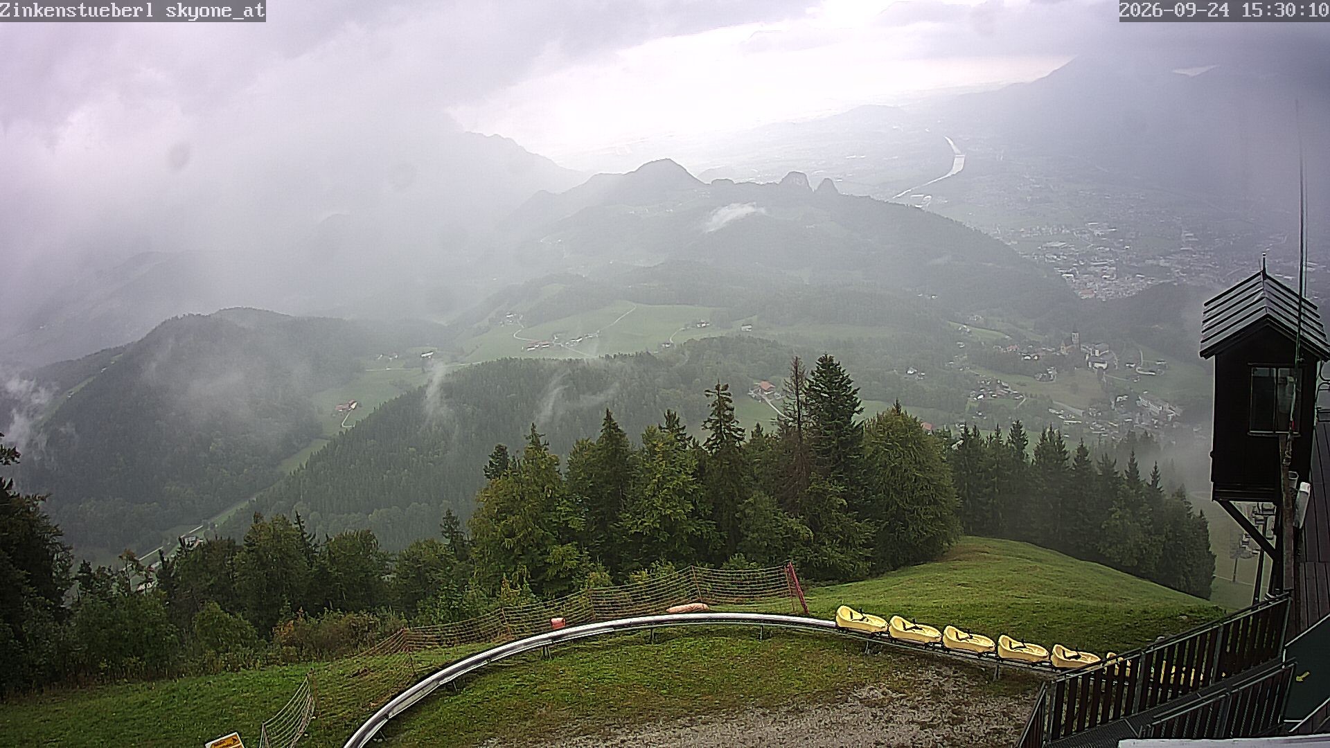 Archived image Webcam Zinkenstüberl near Bad Dürrnberg