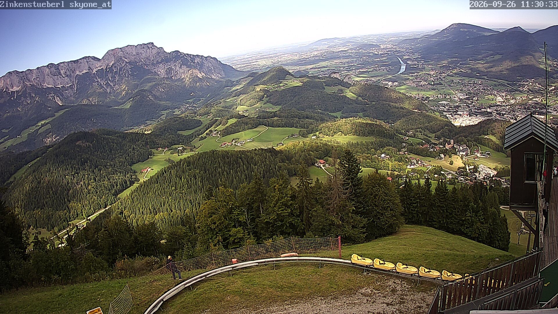 Archiv Foto Webcam Zinkenstüberl Bad Dürrnberg