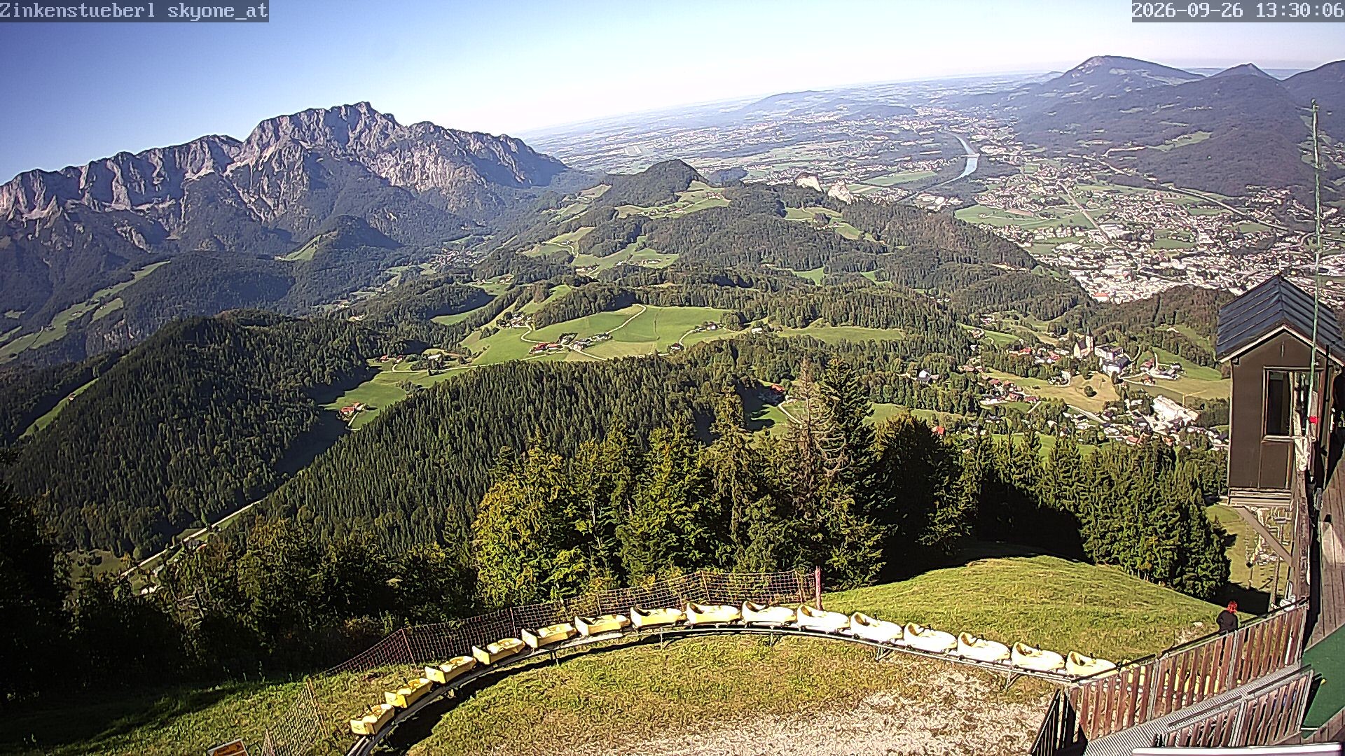 Archiv Foto Webcam Zinkenstüberl Bad Dürrnberg