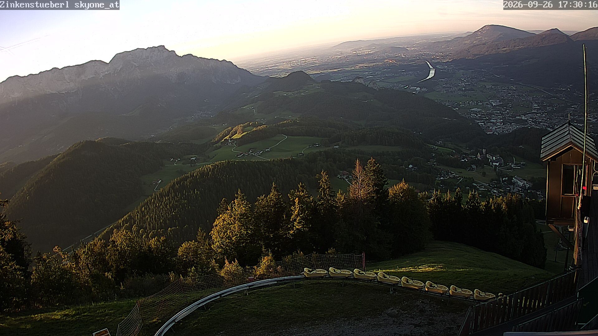 Archiv Foto Webcam Zinkenstüberl Bad Dürrnberg