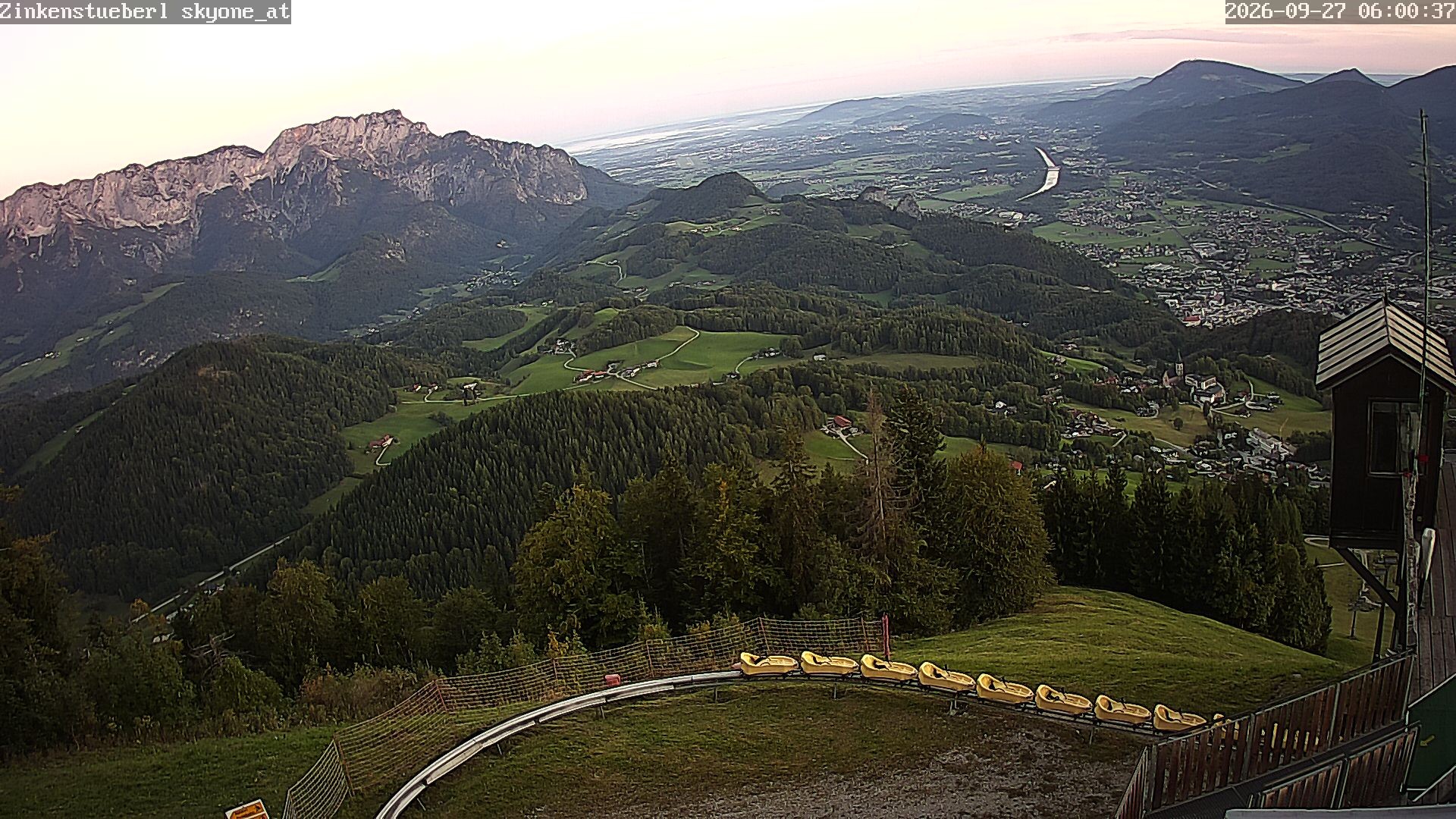 Archiv Foto Webcam Zinkenstüberl Bad Dürrnberg