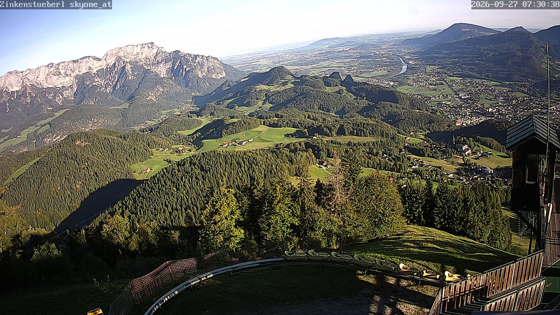 Archiv Foto Webcam Zinkenstüberl Bad Dürrnberg